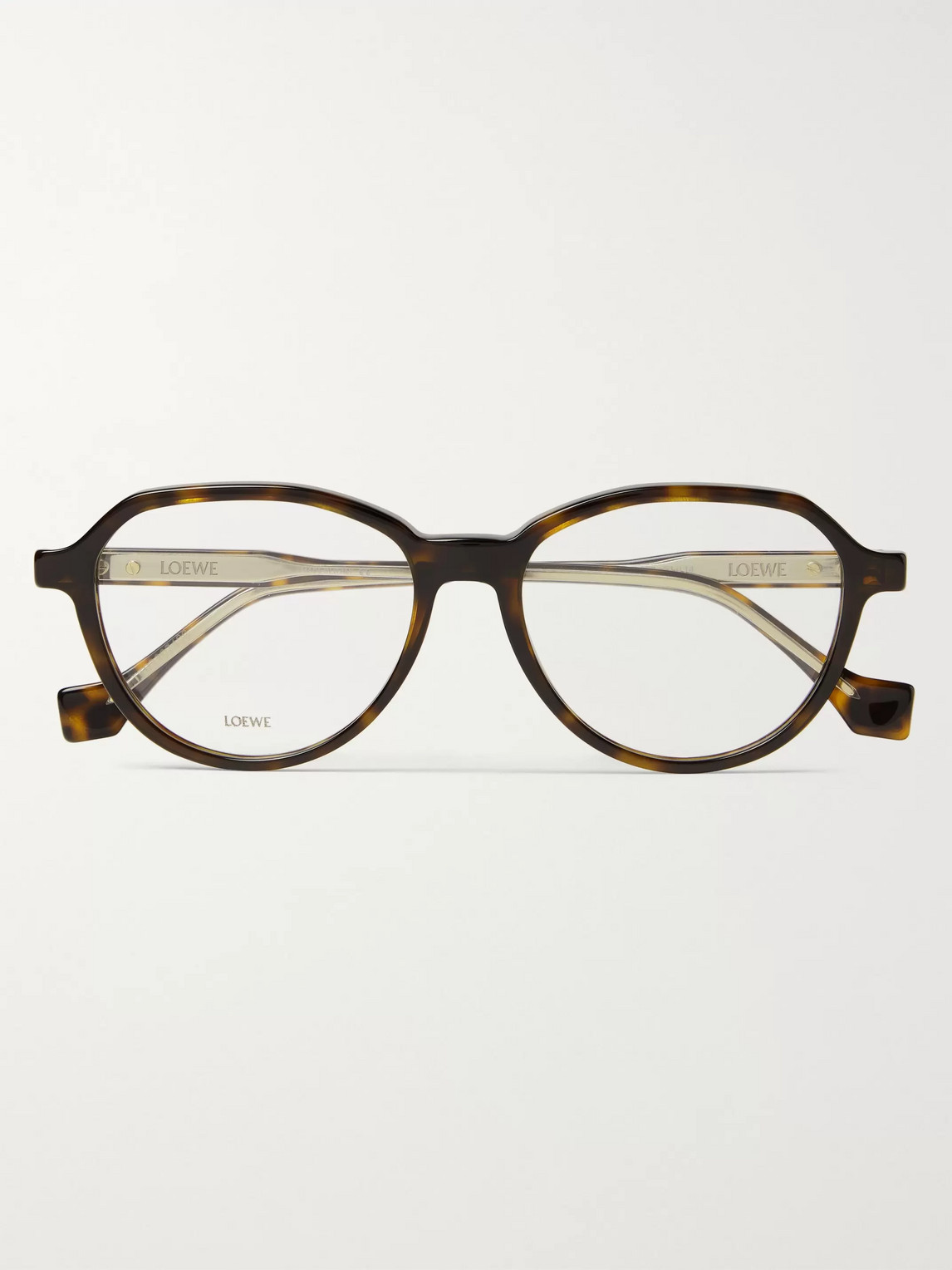 Loewe Round-frame Tortoiseshell Acetate Optical Glasses