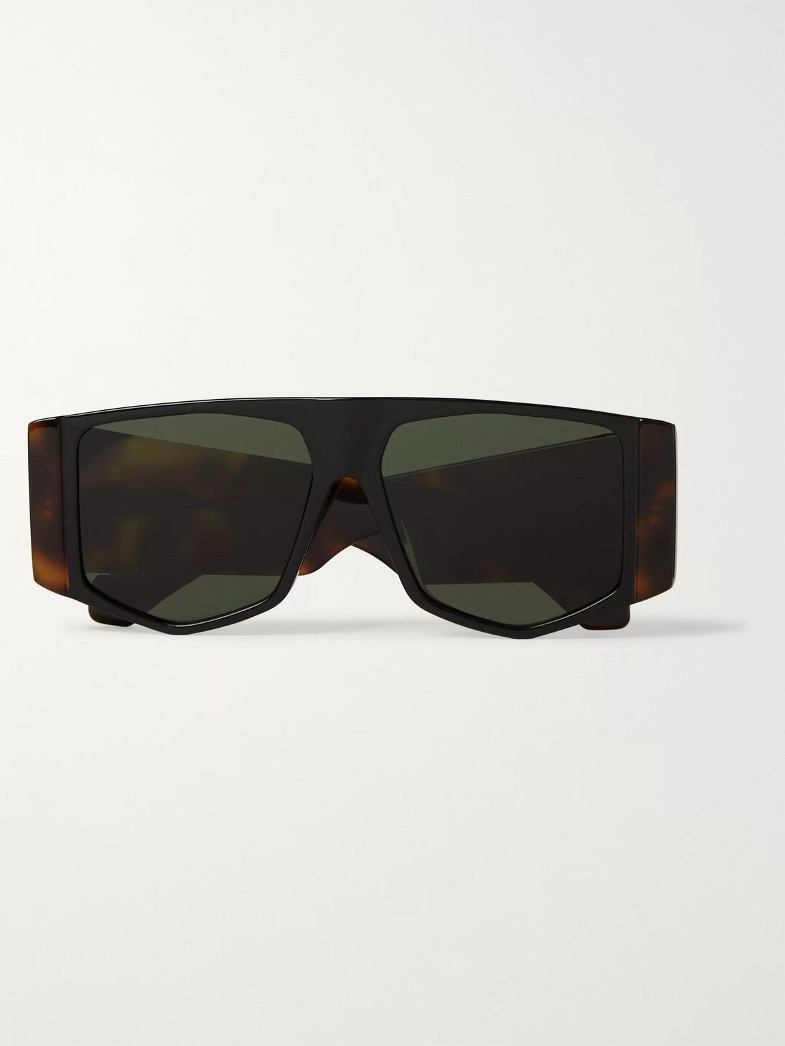 Loewe D-frame Tortoiseshell Acetate Sunglasses In Black