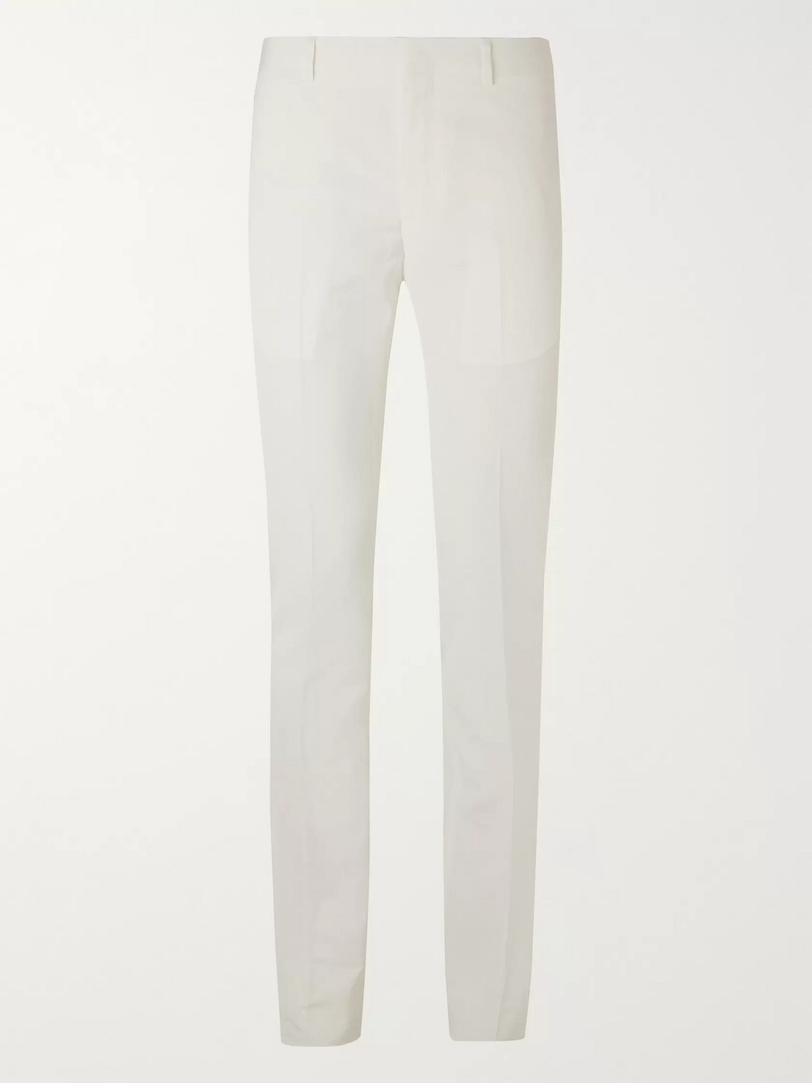 Givenchy Skinny-fit Crepe Trousers In White