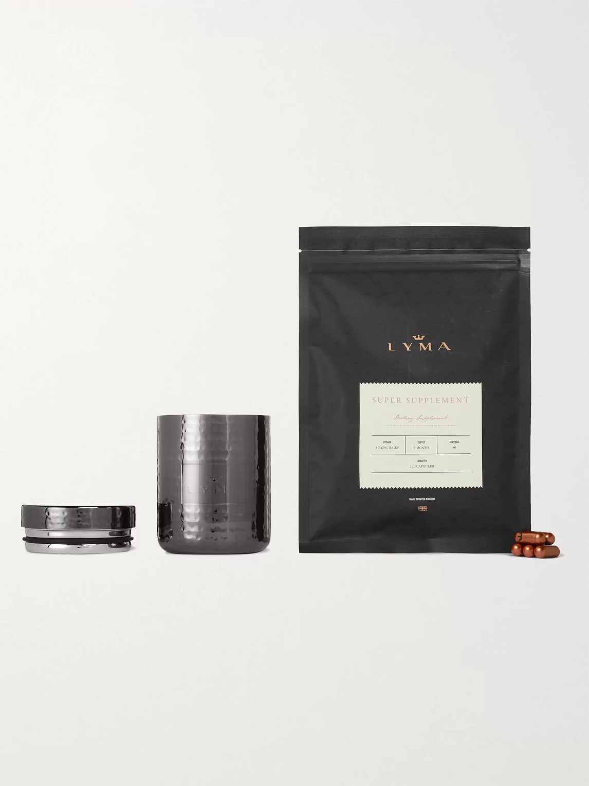 Lyma Monthly Starter Kit, 120 Capsules In Colorless