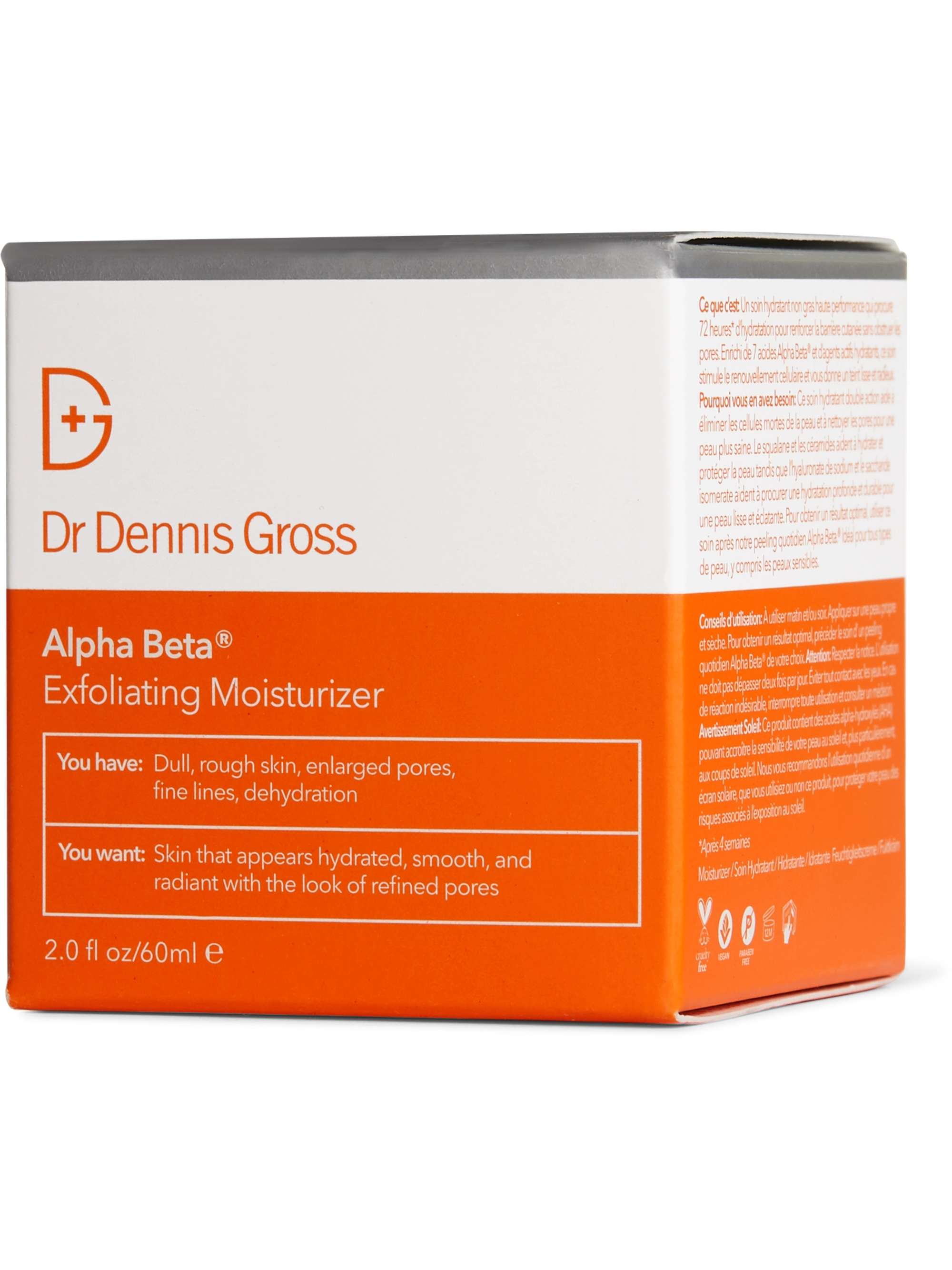 DR. DENNIS GROSS SKINCARE Alpha Beta Exfoliating Moisturizer, 60ml