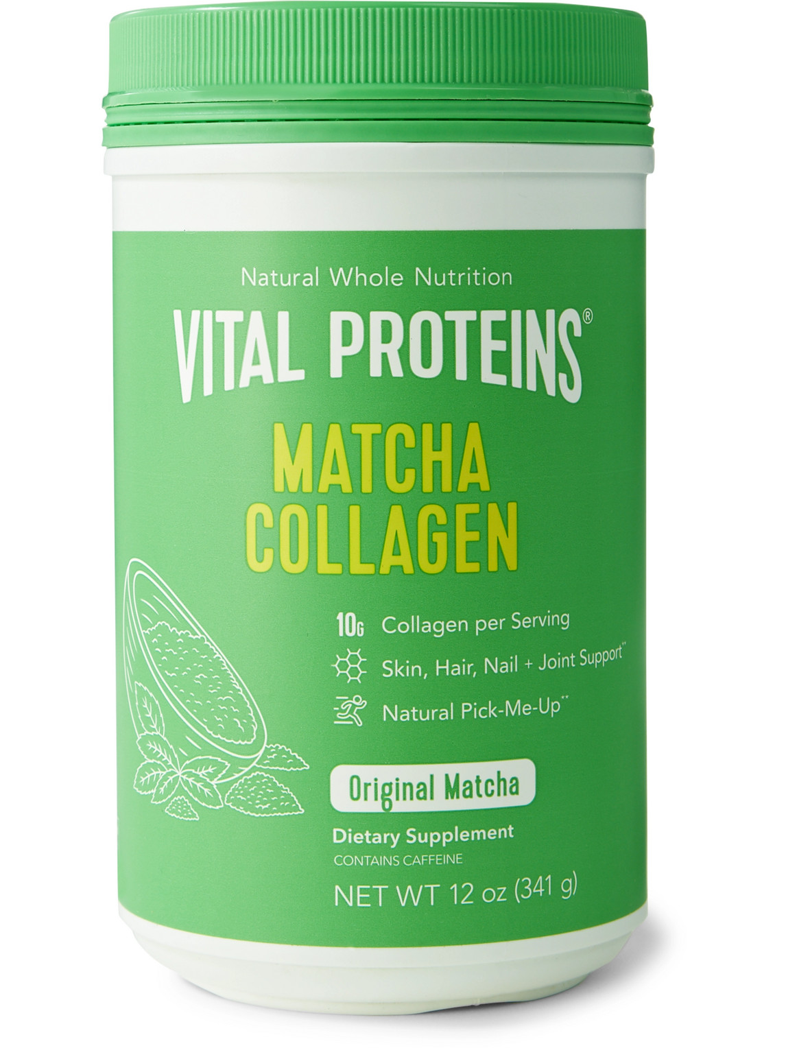 Vital Proteins Matcha Collagen, 341g In Colorless