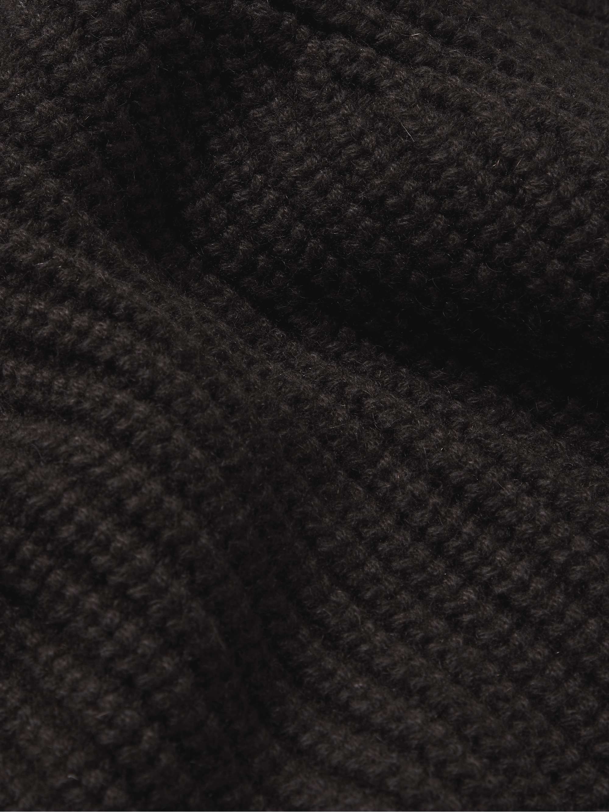 TOM FORD Ribbed Cashmere Mock-Neck Sweater