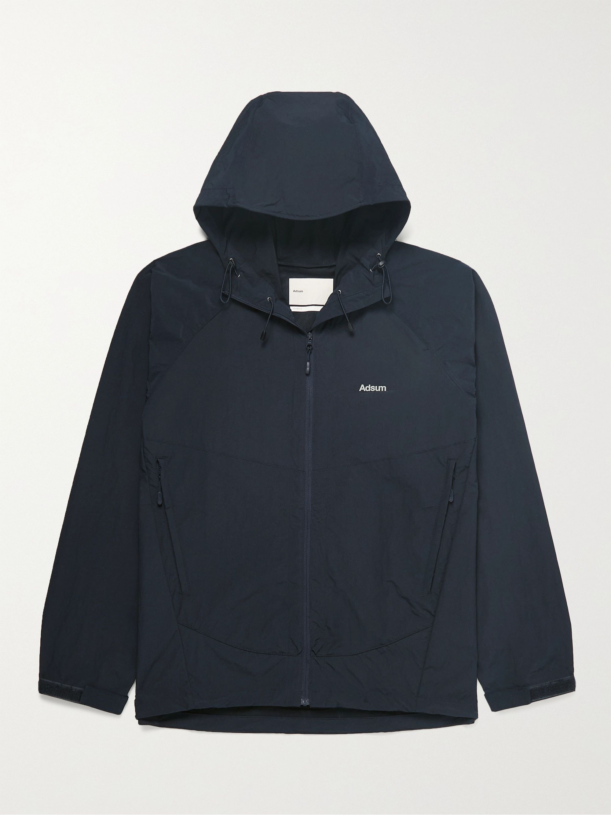 Slim-Fit Hooded Shell Jacket