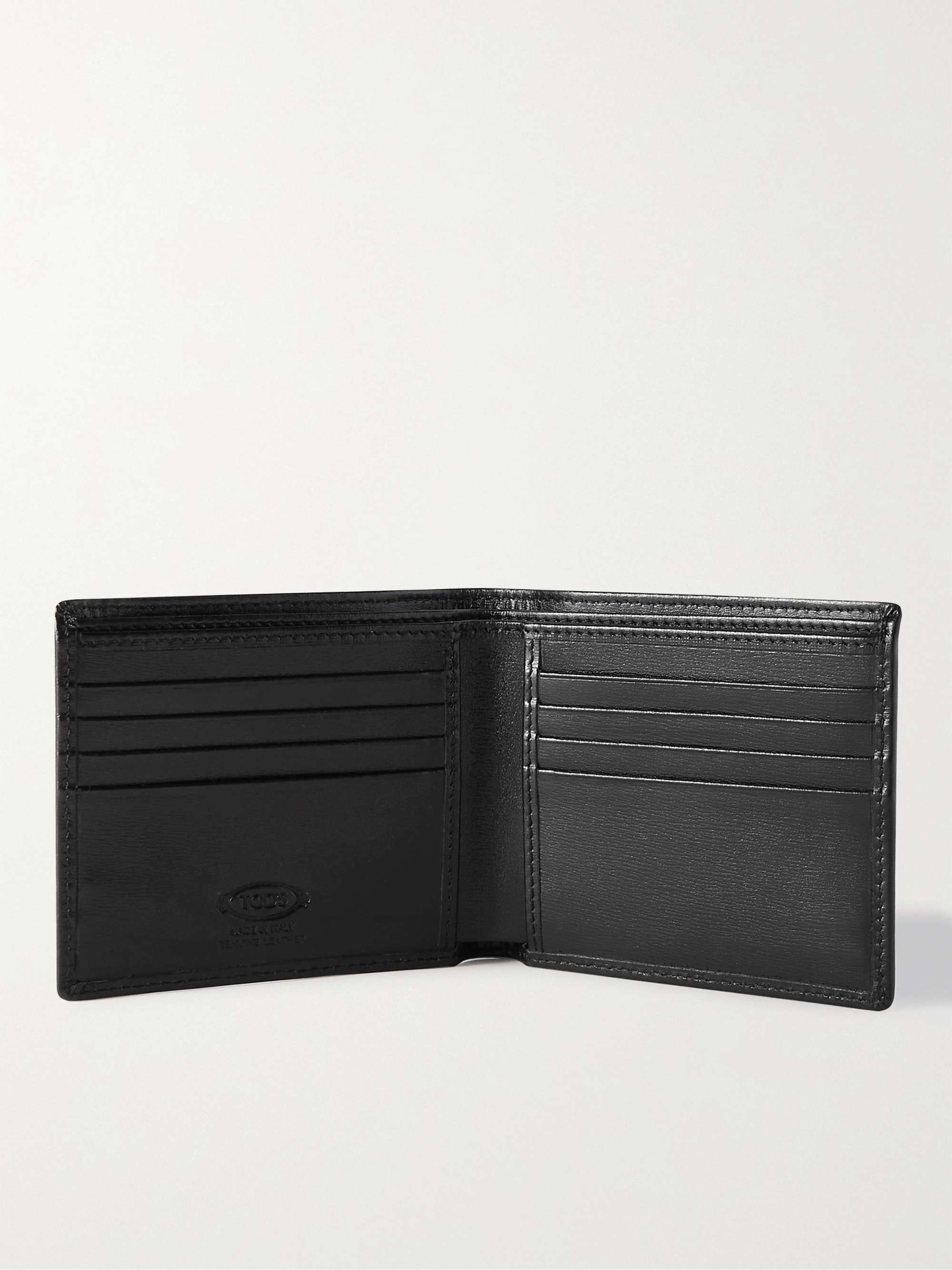 TOD'S Textured-Leather Billfold Wallet