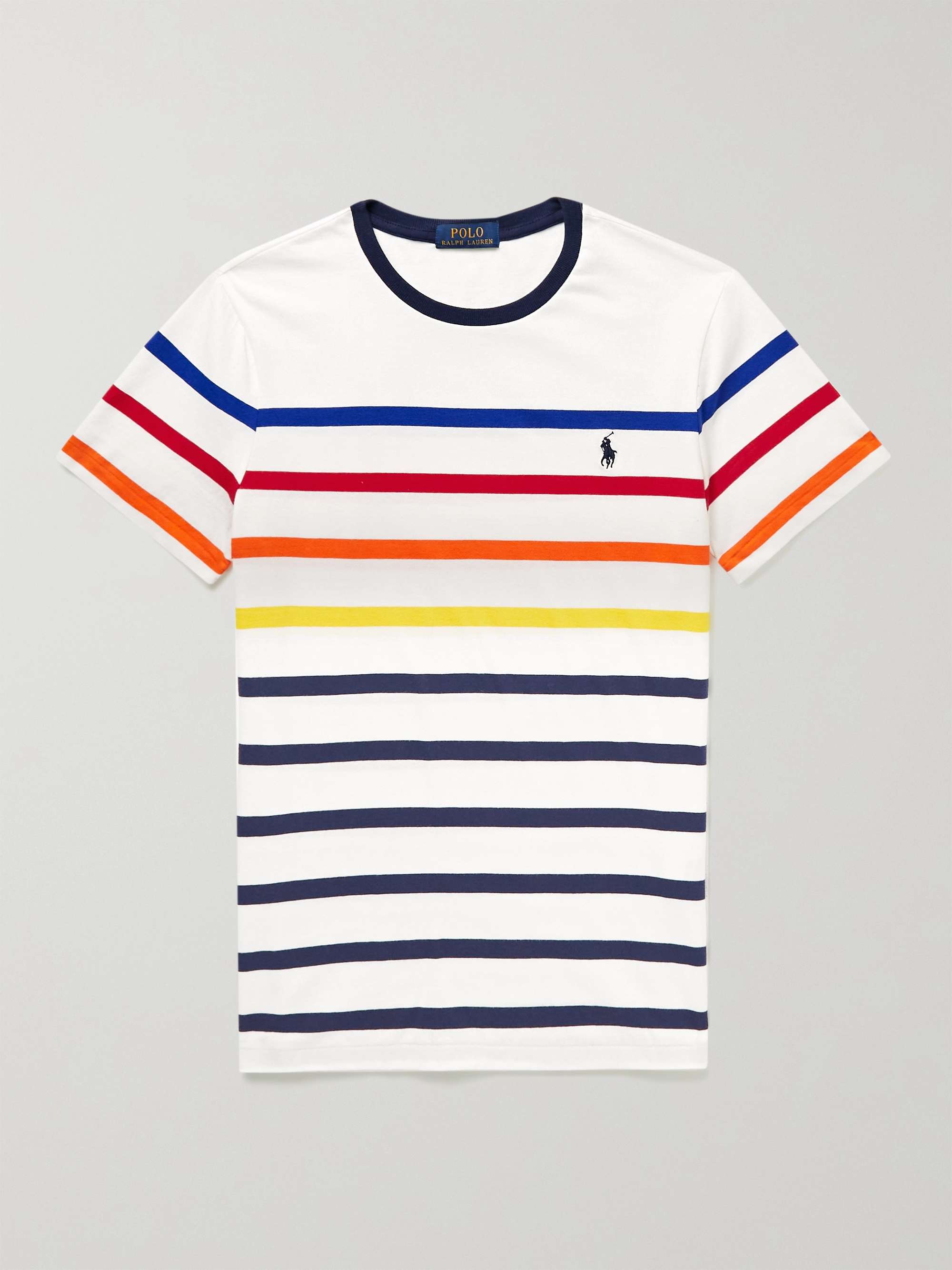polo ralph lauren striped jersey t shirt
