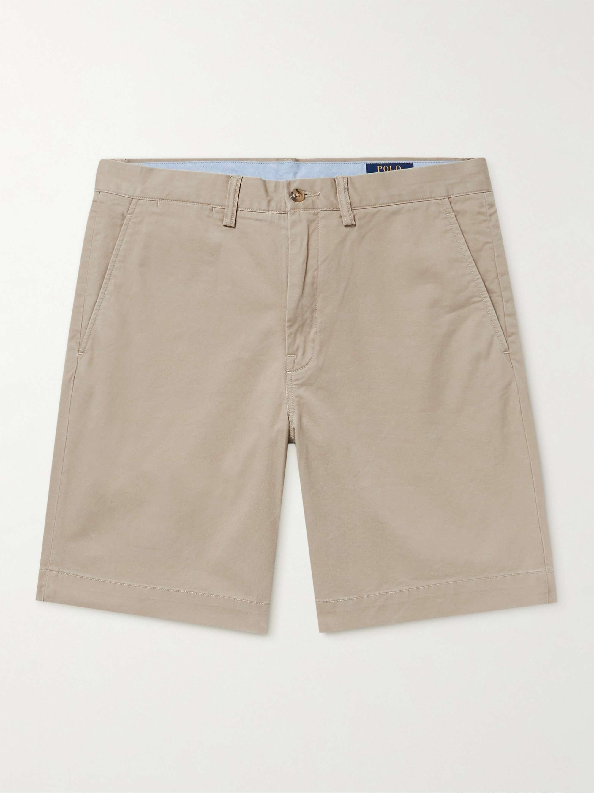 POLO RALPH LAUREN Brushed Stretch-Cotton Twill Chino Shorts