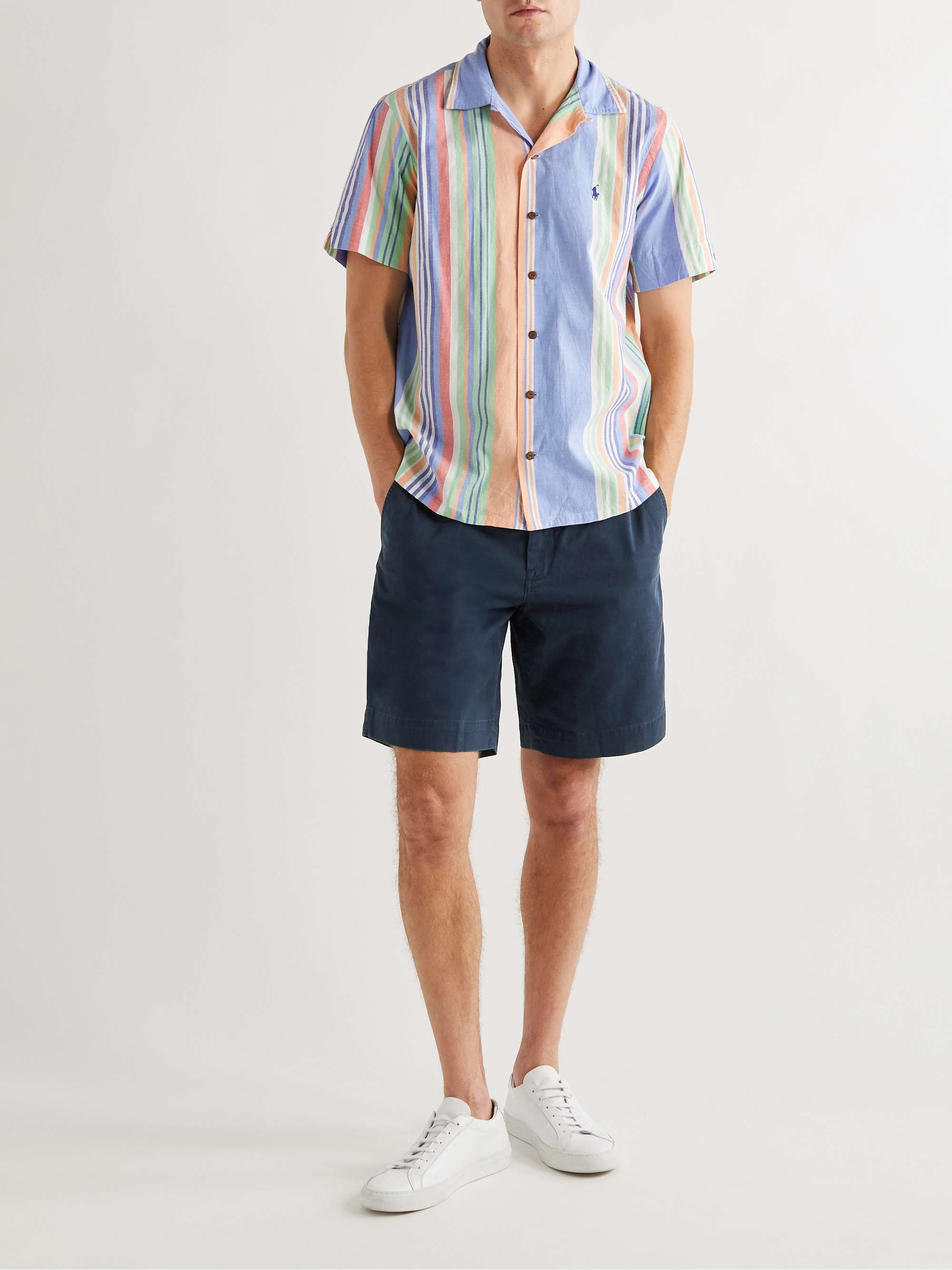 POLO RALPH LAUREN Brushed Stretch-Cotton Twill Chino Shorts