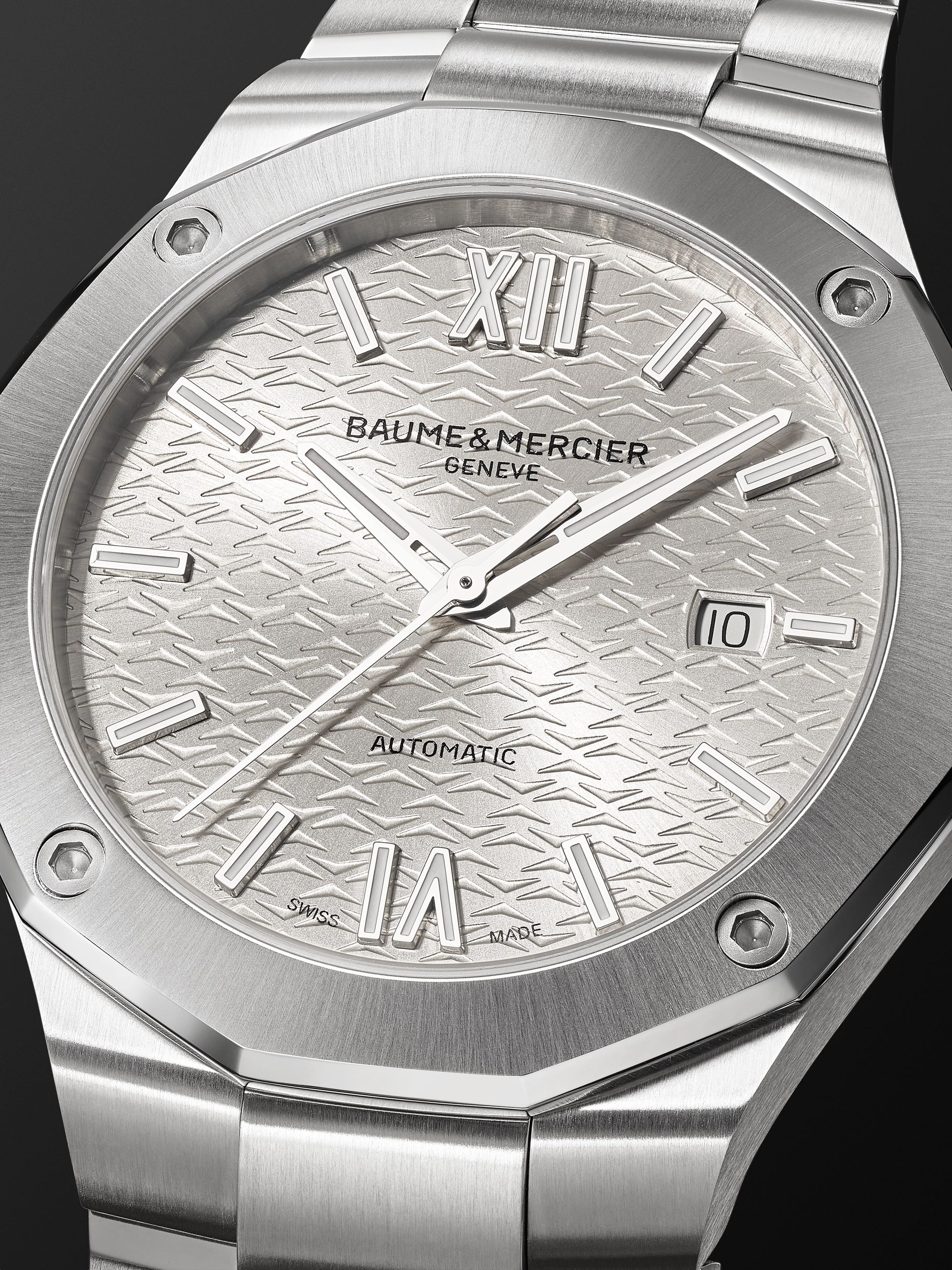 BAUME & MERCIER Riviera Automatic 42mm Stainless Steel Watch, Ref. No. M0A10622