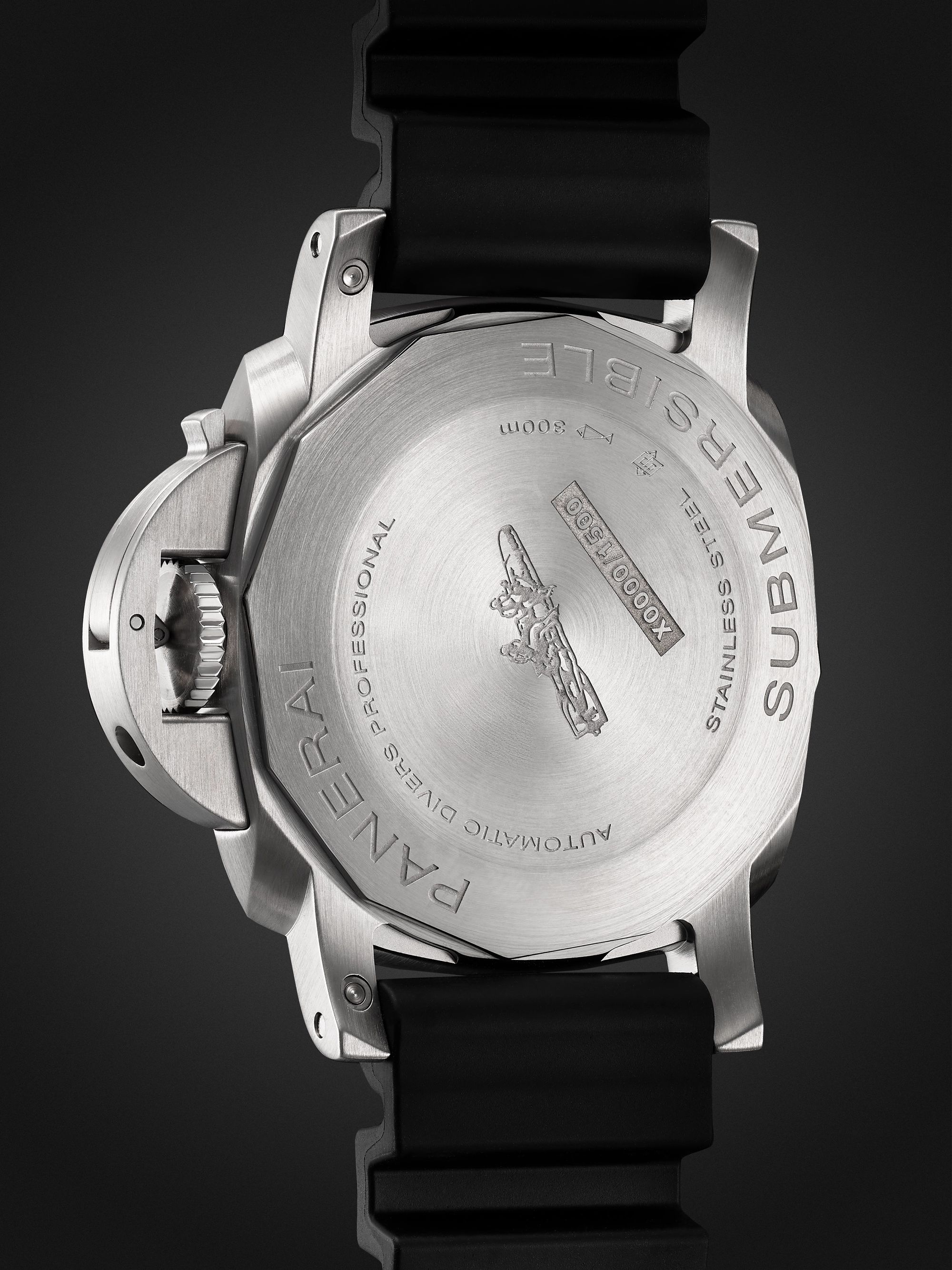 PANERAI Submersible Automatic 42mm Stainless Steel and Rubber Watch, Ref. No. PAM01223