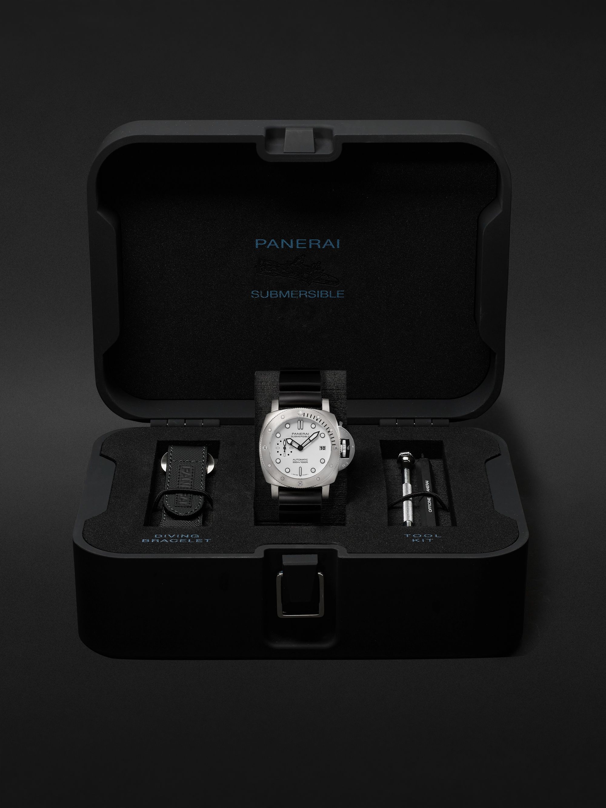 PANERAI Submersible Automatic 42mm Stainless Steel and Rubber Watch, Ref. No. PAM01223