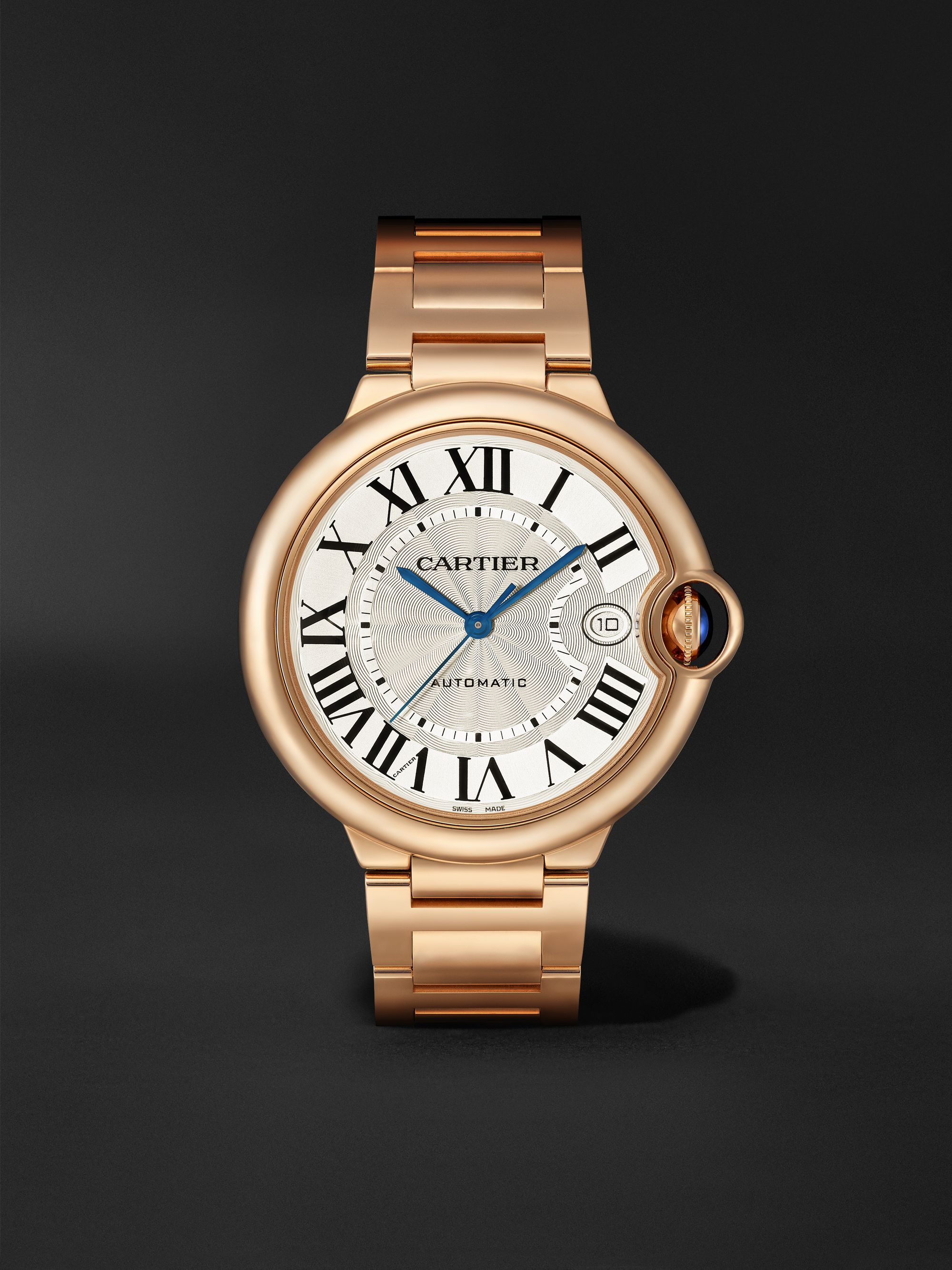 CARTIER Ballon Bleu de Cartier Automatic 40mm 18-Karat Pink Gold Watch, Ref. No. WGBB0039