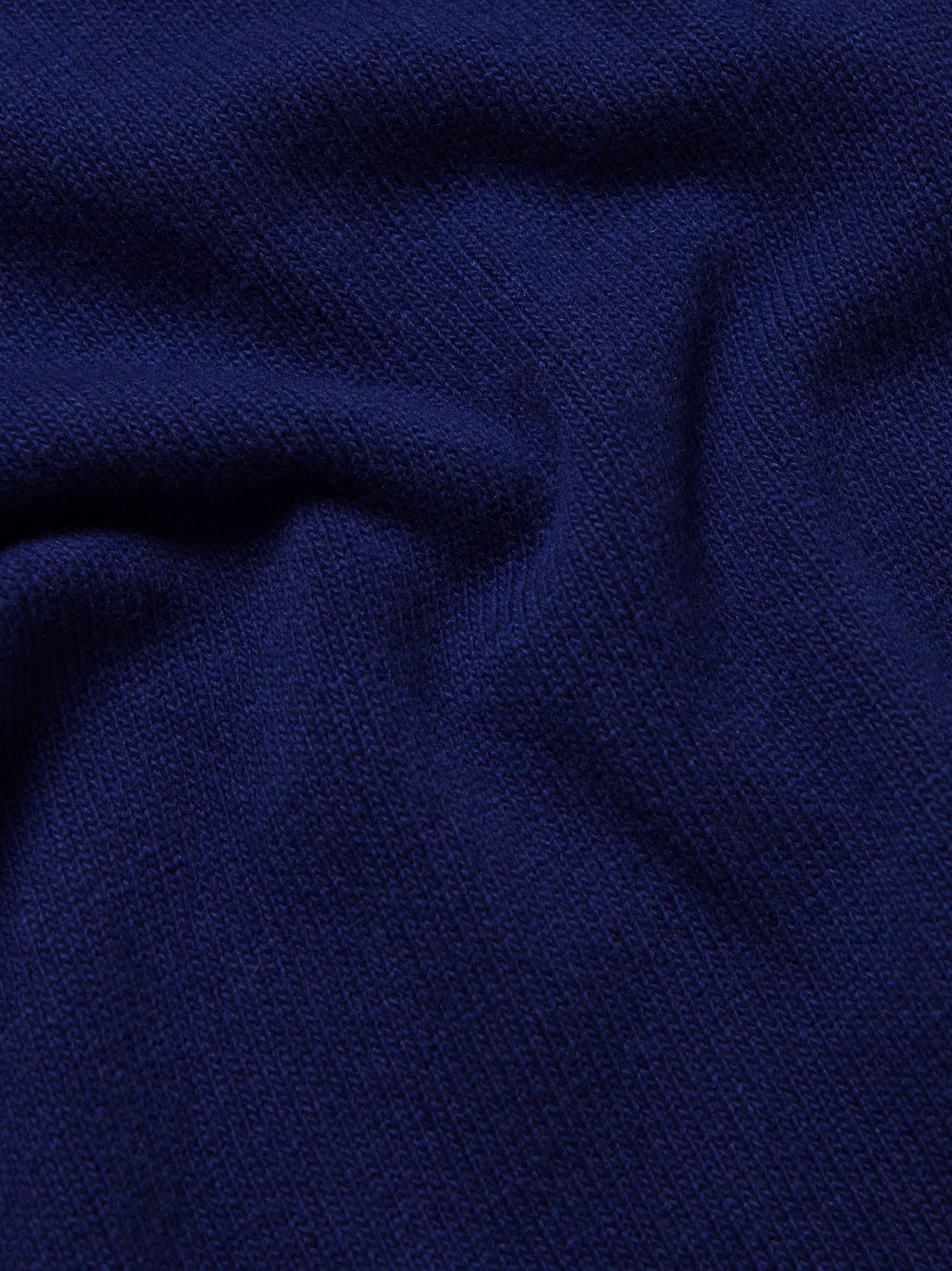 C.P. COMPANY Wool-Blend Half-Zip Sweater