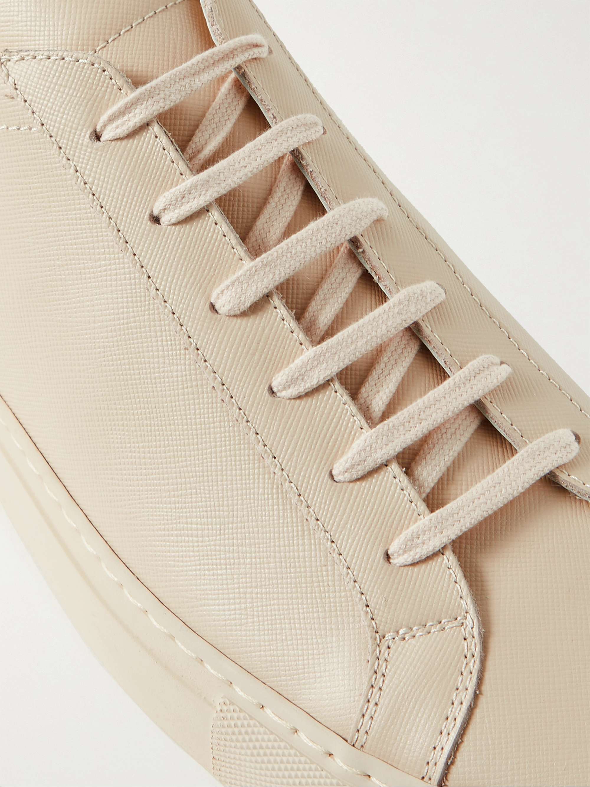 COMMON PROJECTS Original Achilles Saffiano Leather Sneakers