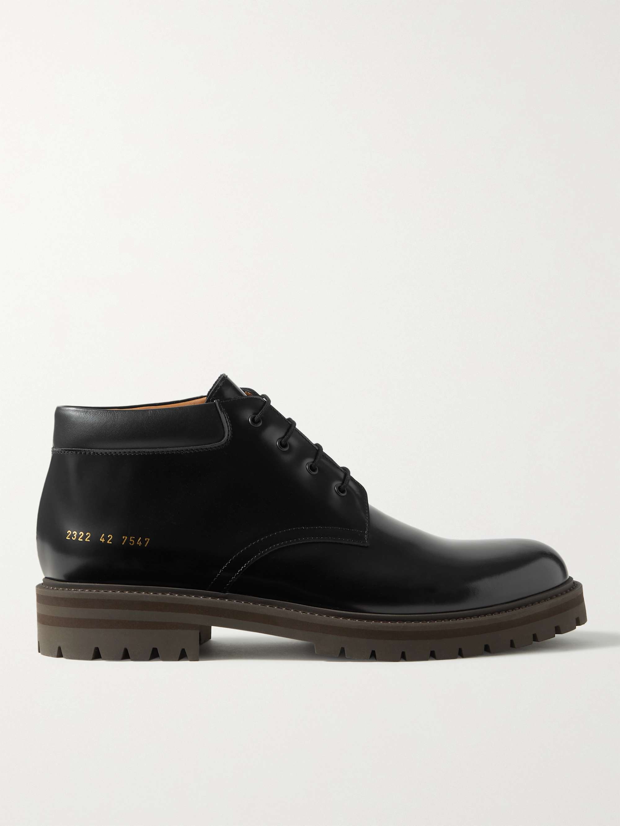 COMMON PROJECTS Combat Derby Leather Boots
