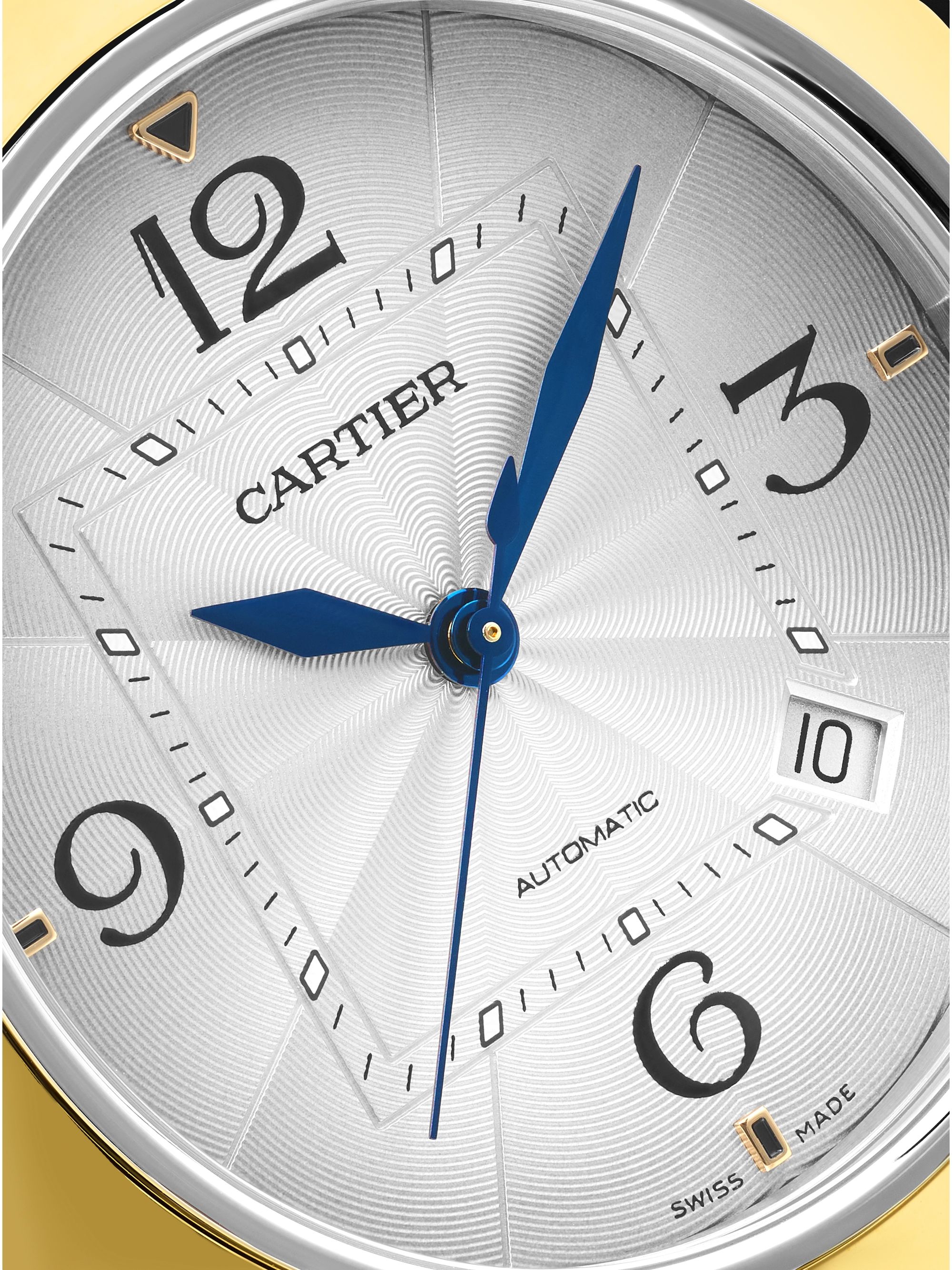 CARTIER Pasha de Cartier Automatic 41mm Stainless Steel and 18-Karat Gold Watch, Ref. No. W2PA0009