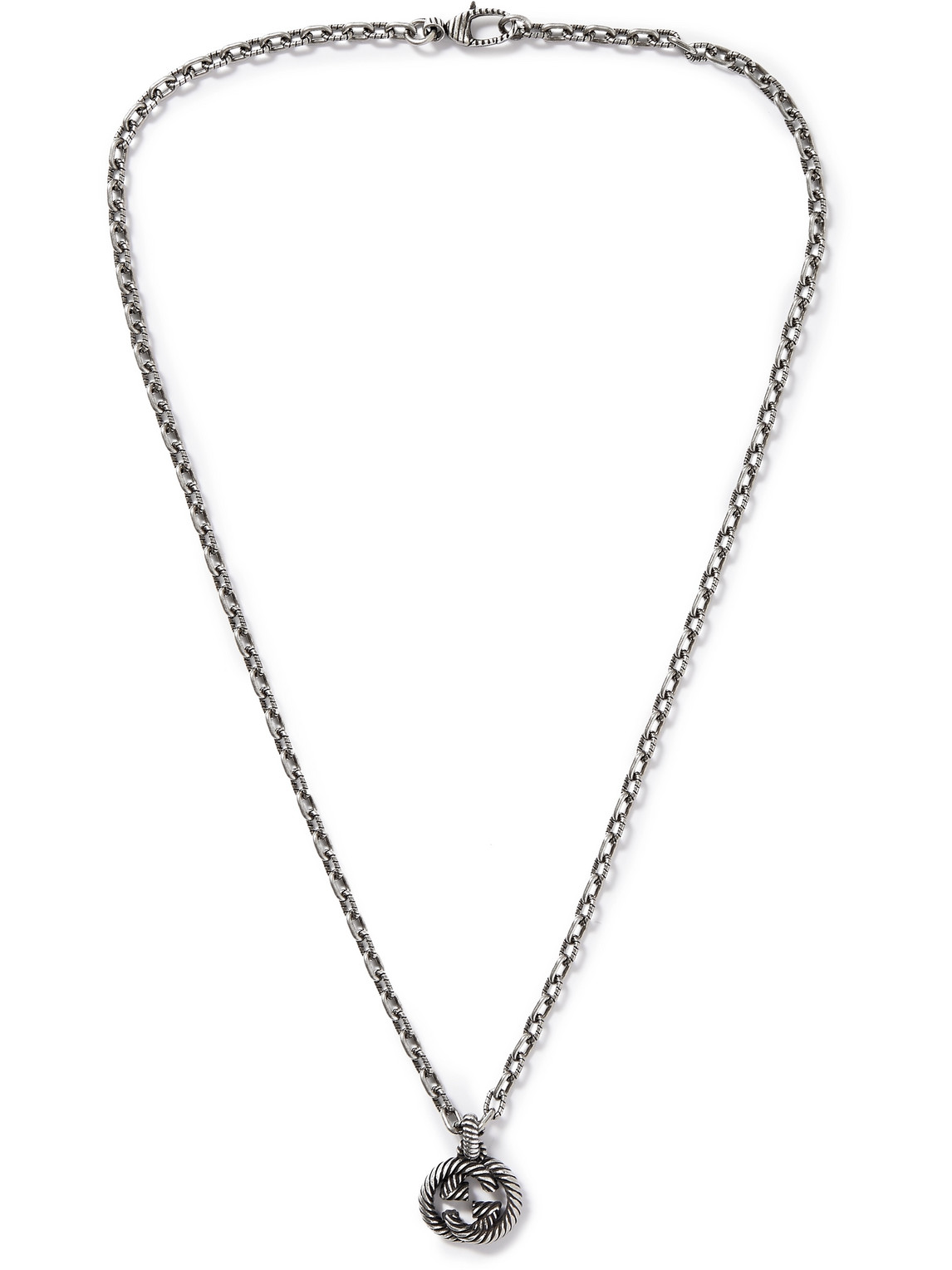 Gucci Burnished Sterling Silver Necklace