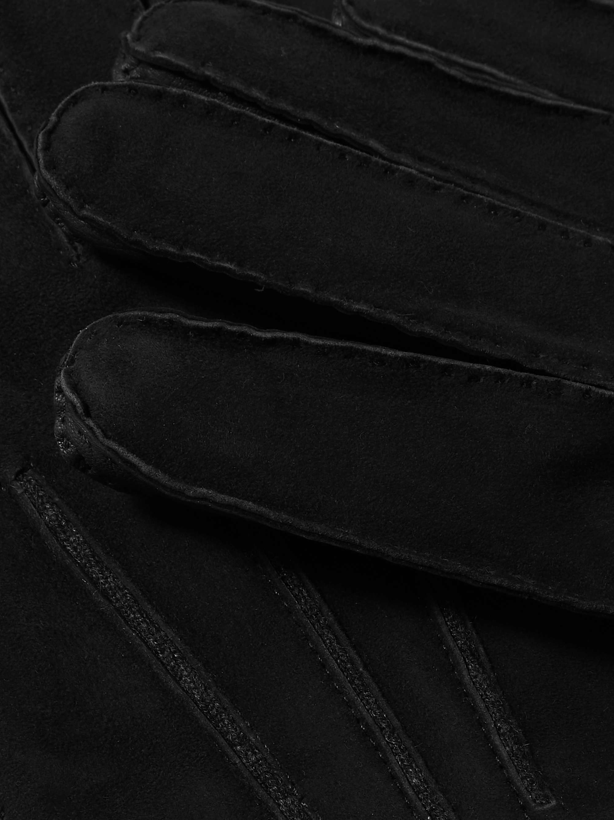 Black Leather Gloves | BOTTEGA VENETA | MR PORTER