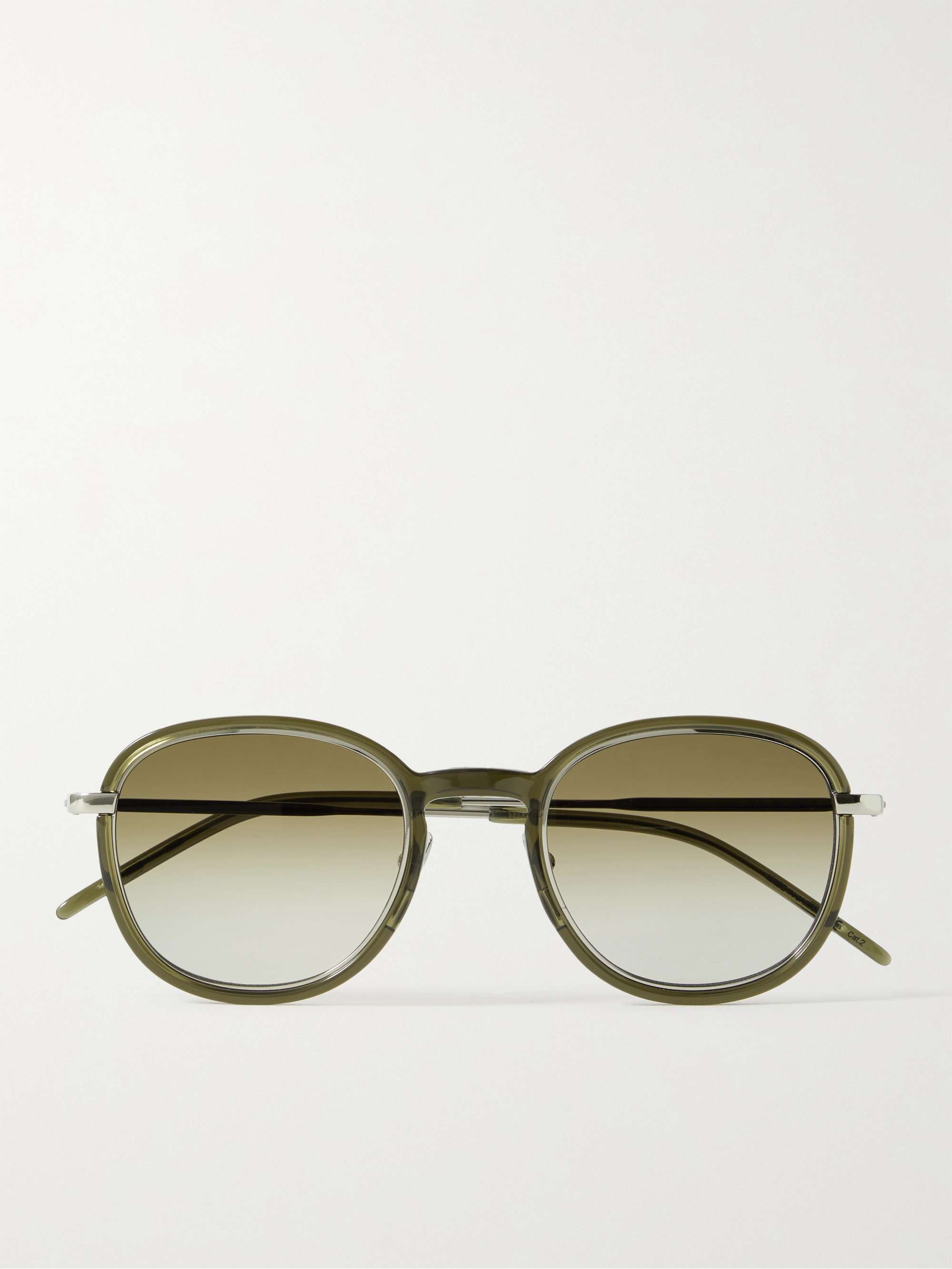 Green St Germain Round-Frame Acetate Sunglasses | AHLEM | MR PORTER