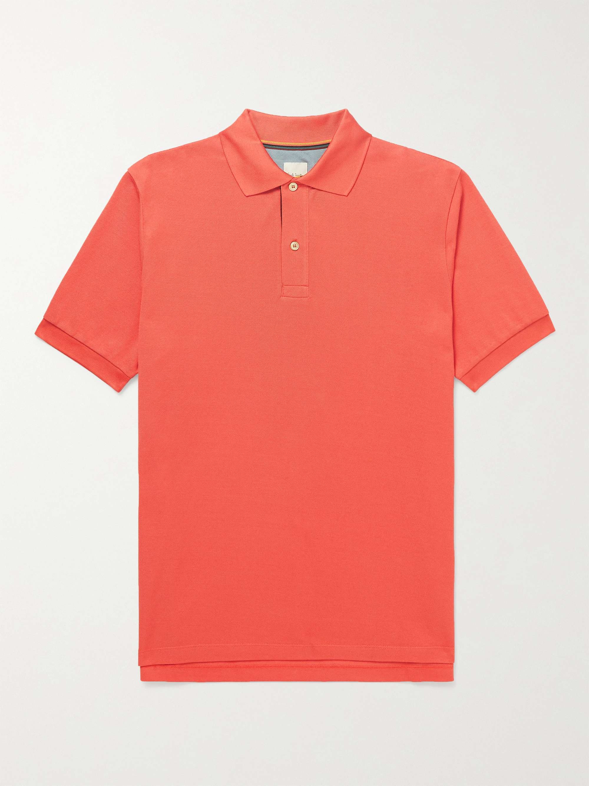 PAUL SMITH Cotton-Piqué Polo Shirt