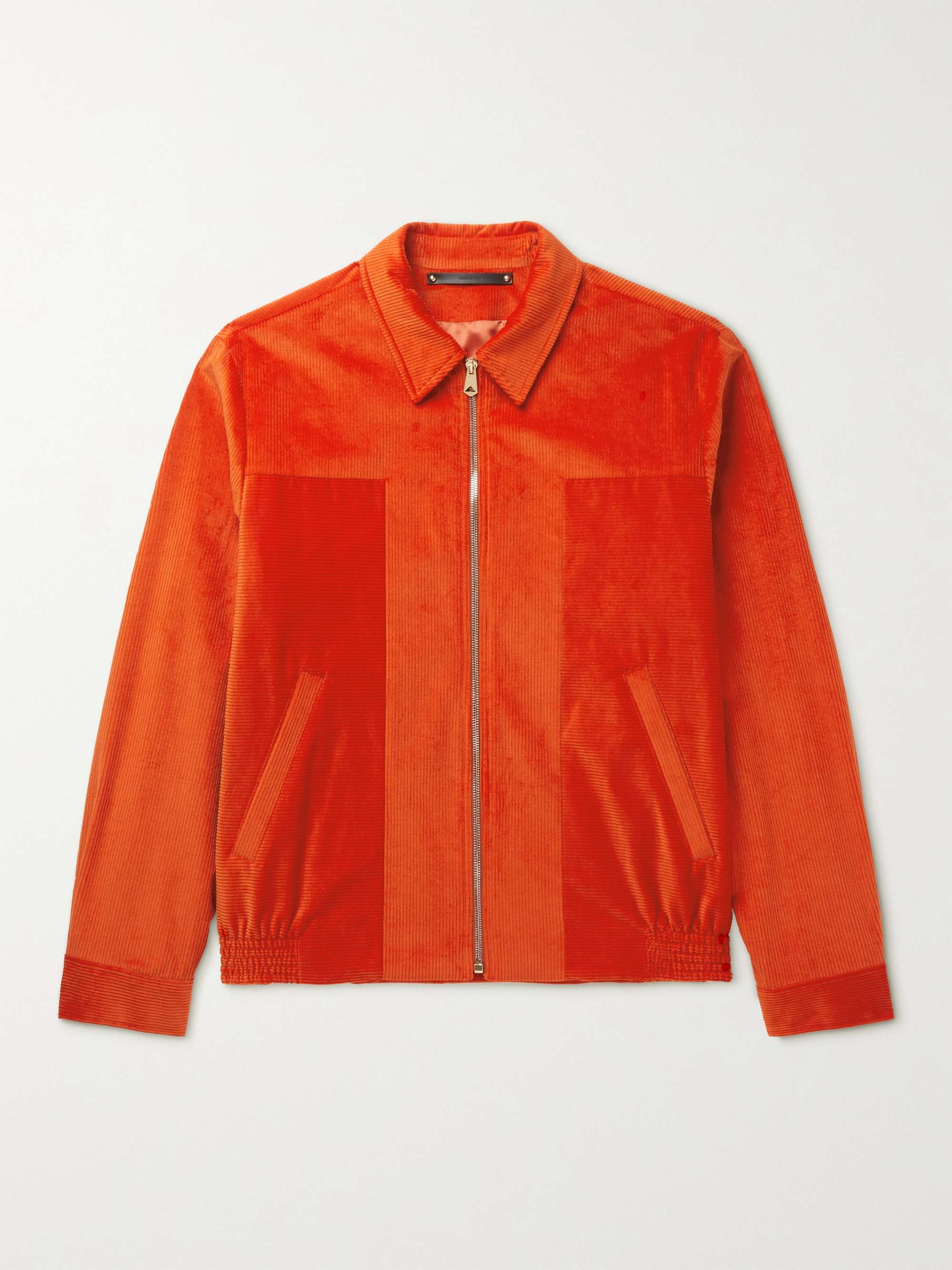 PAUL SMITH Cotton and Cashmere-Blend Corduroy Harrington Jacket