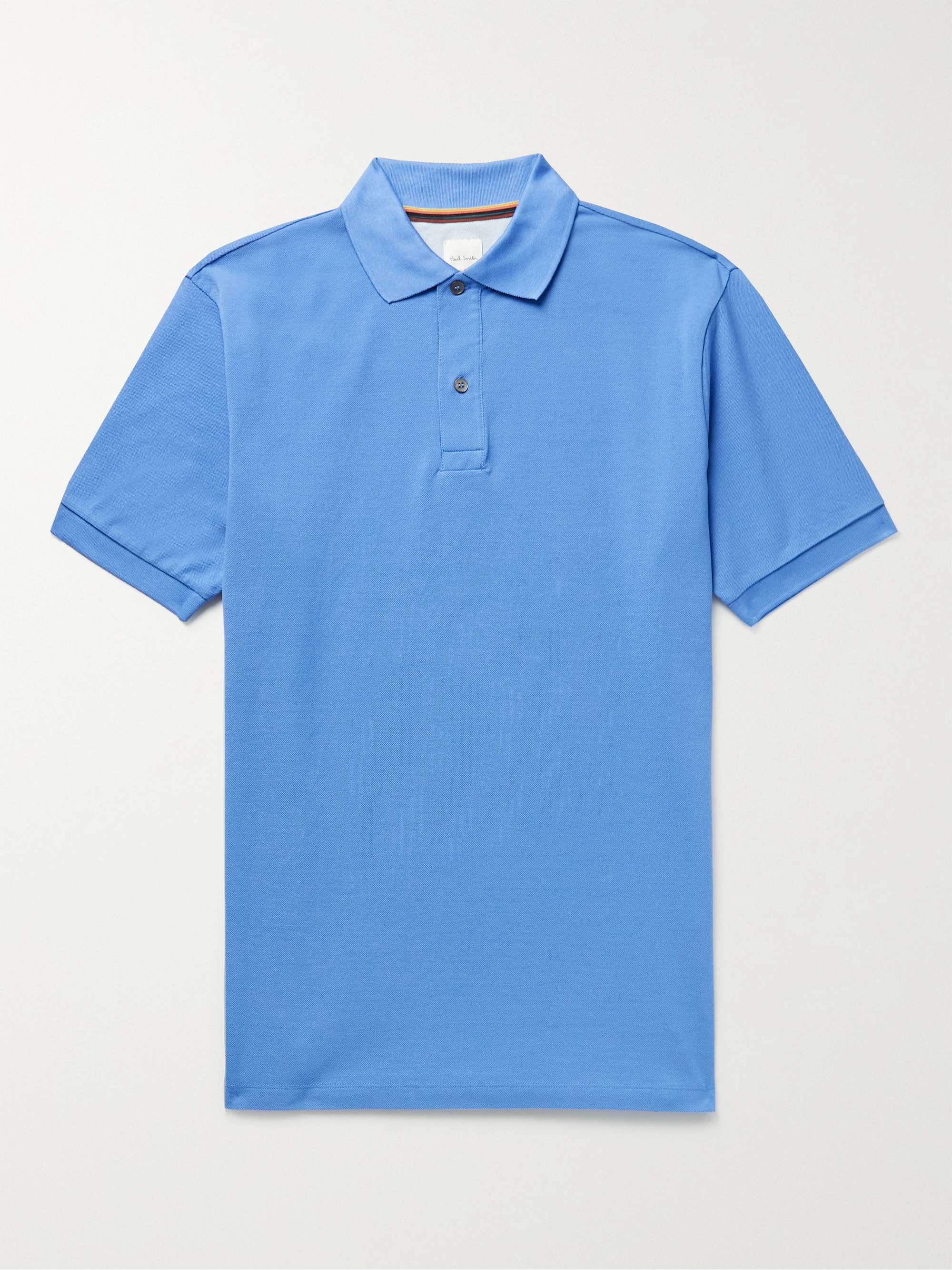 PAUL SMITH Slim-Fit Cotton-Piqué Polo Shirt