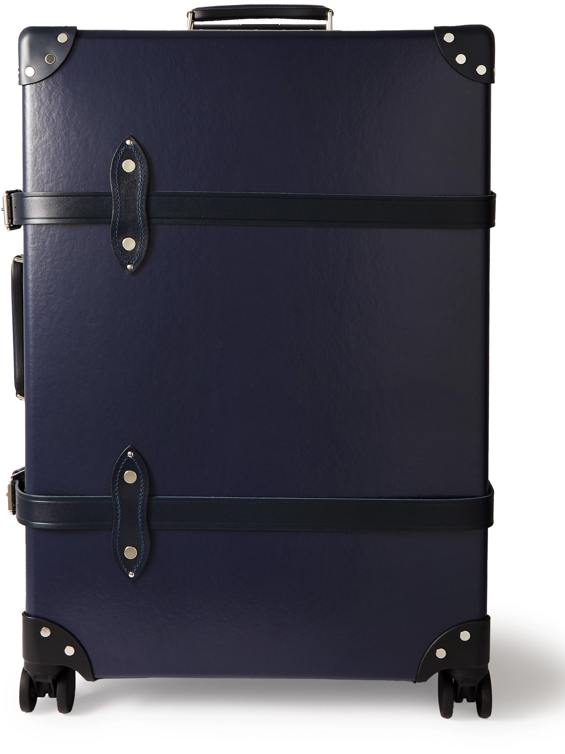 Globe-trotter Centenary 30&quot;&quot; Leather-trimmed Trolley Case In Blue