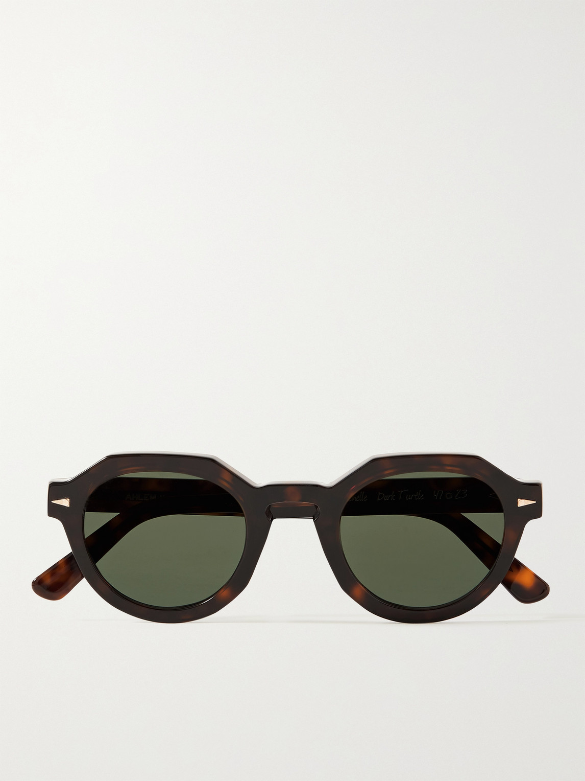 Ahlem Grenelle Round-frame Tortoiseshell Acetate Sunglasses
