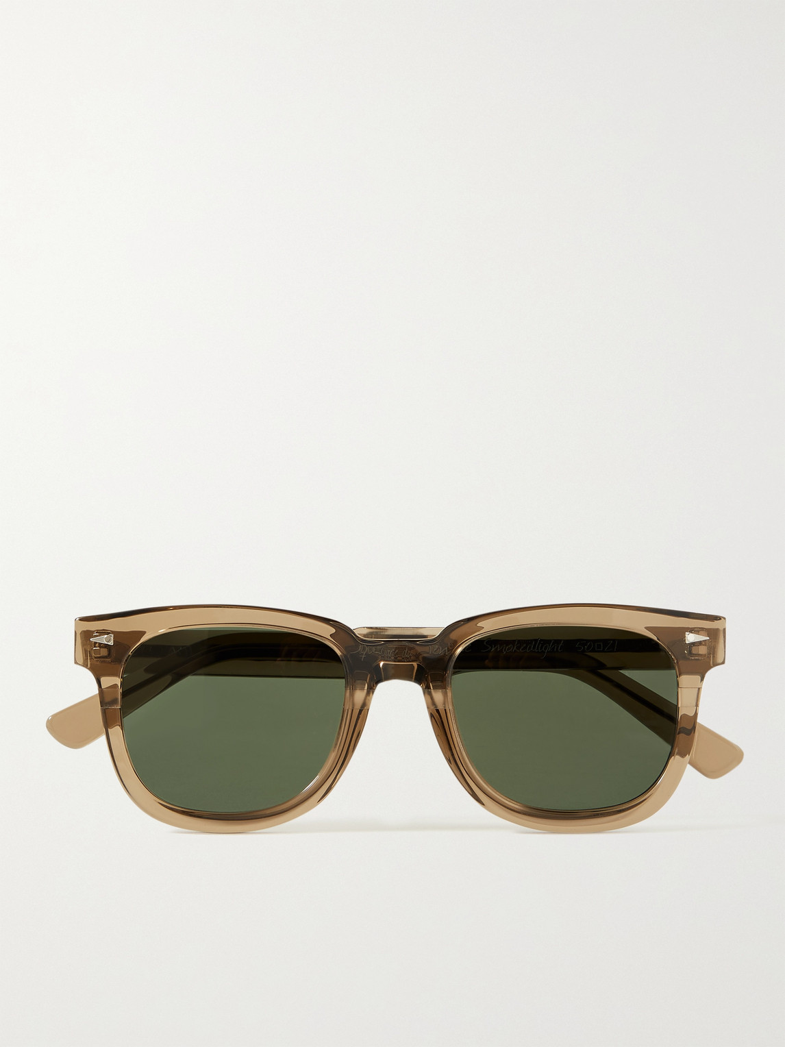 Ahlem Square Du Temple Square-frame Acetate Sunglasses In Brown
