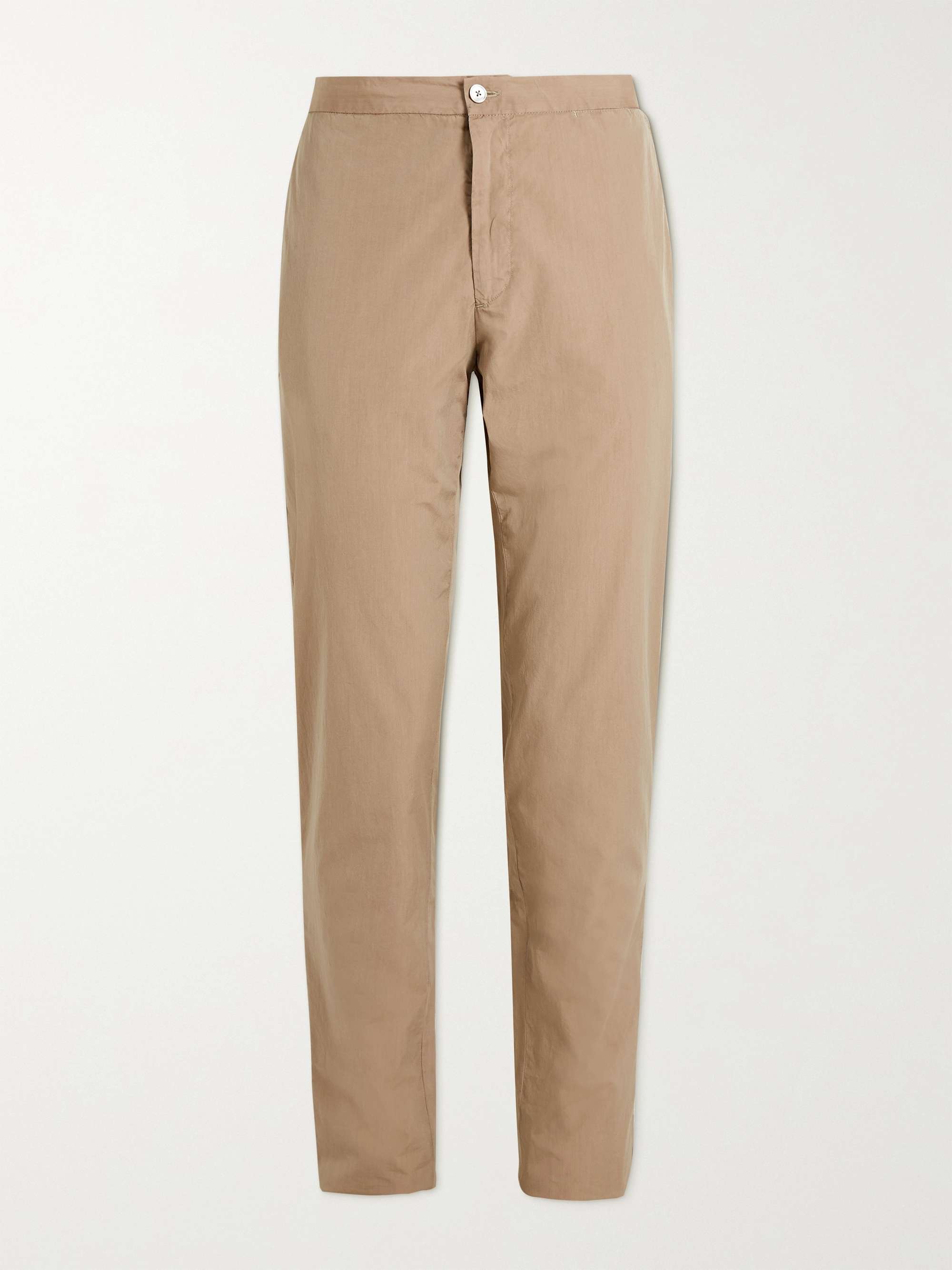 BOGLIOLI Slim-Fit Cotton-Blend Suit Trousers