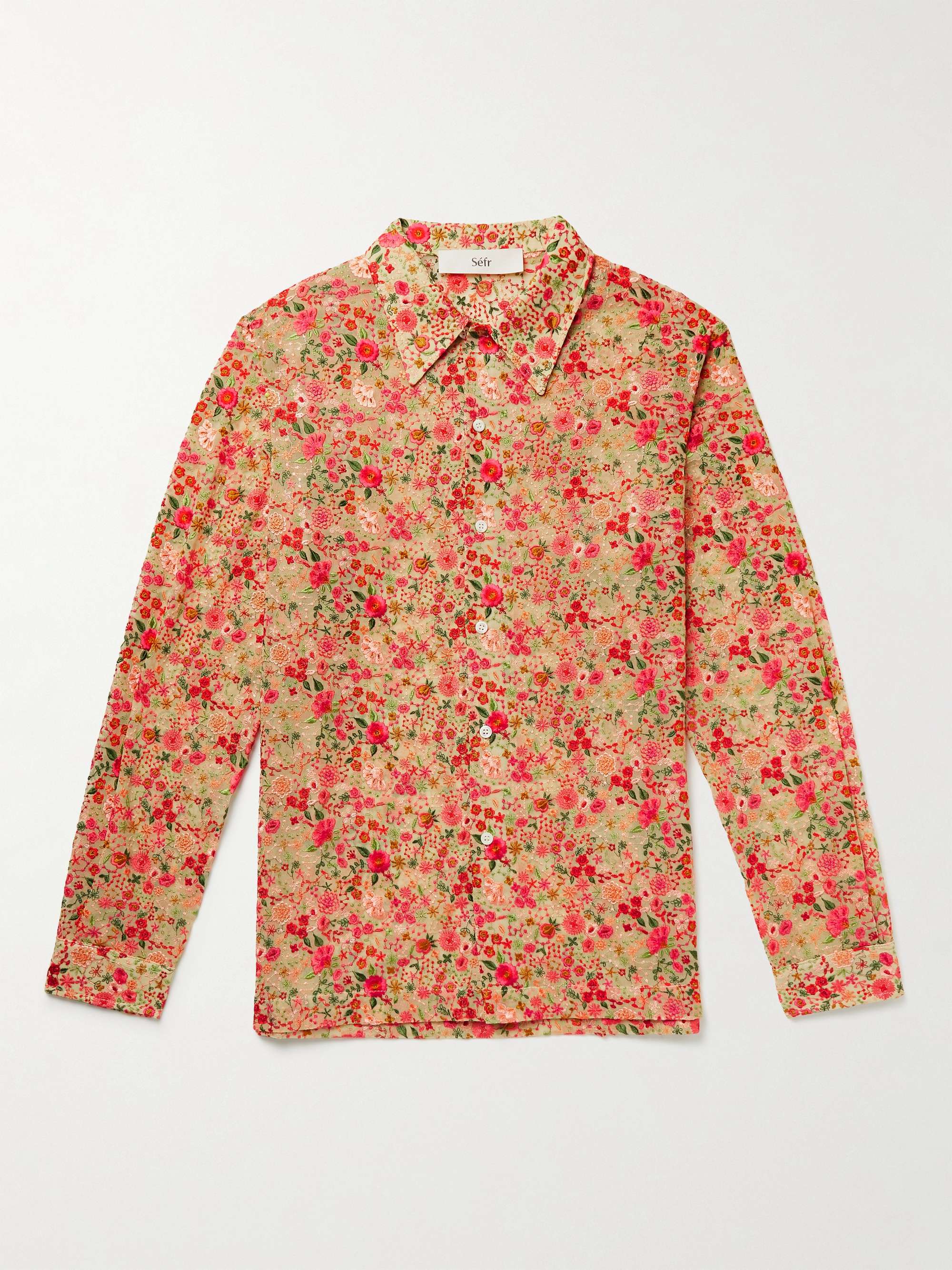 SÉFR Ripley Knitted Linen Shirt