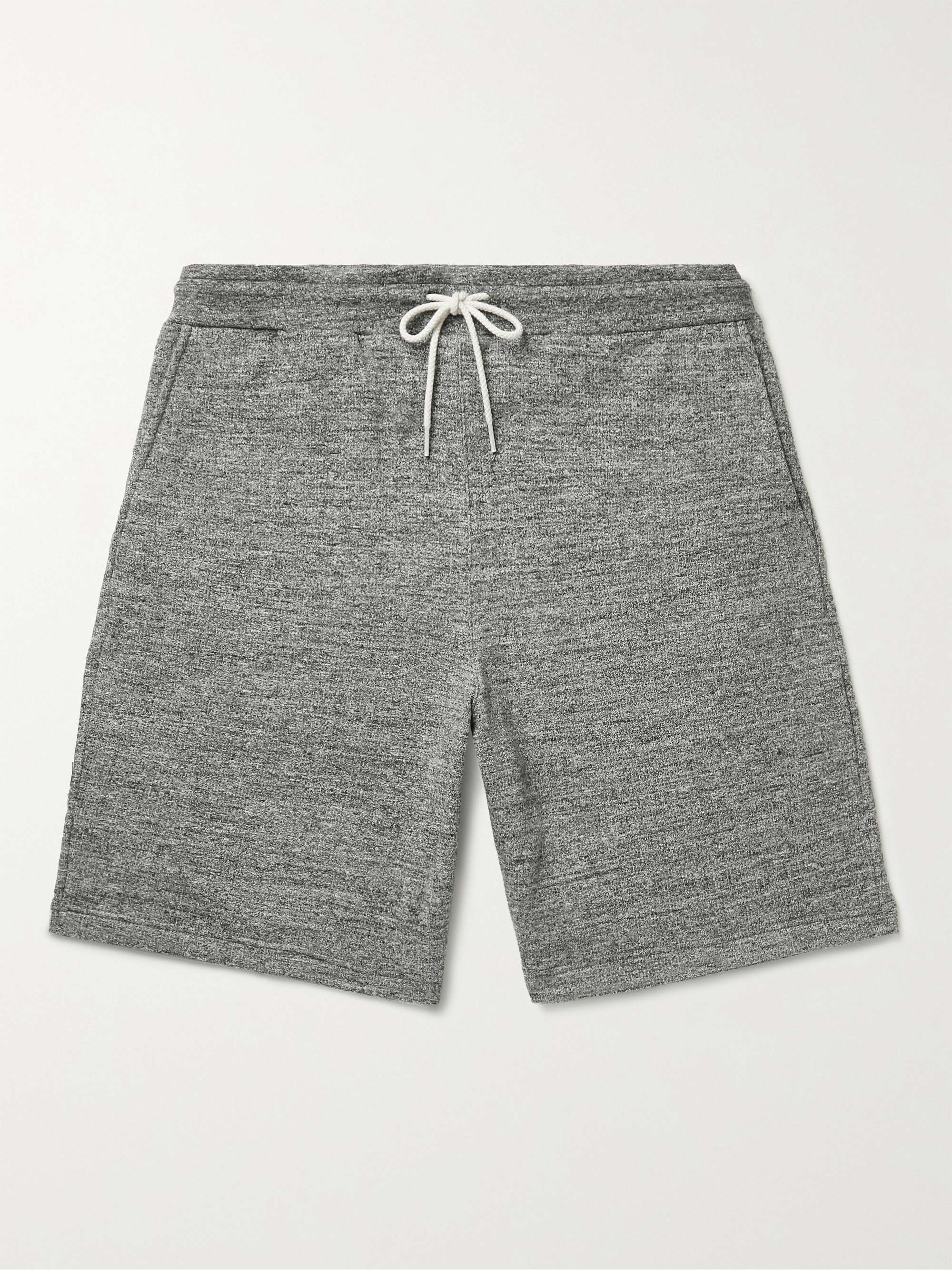 DE BONNE FACTURE Cotton-Jersey Drawstring Shorts