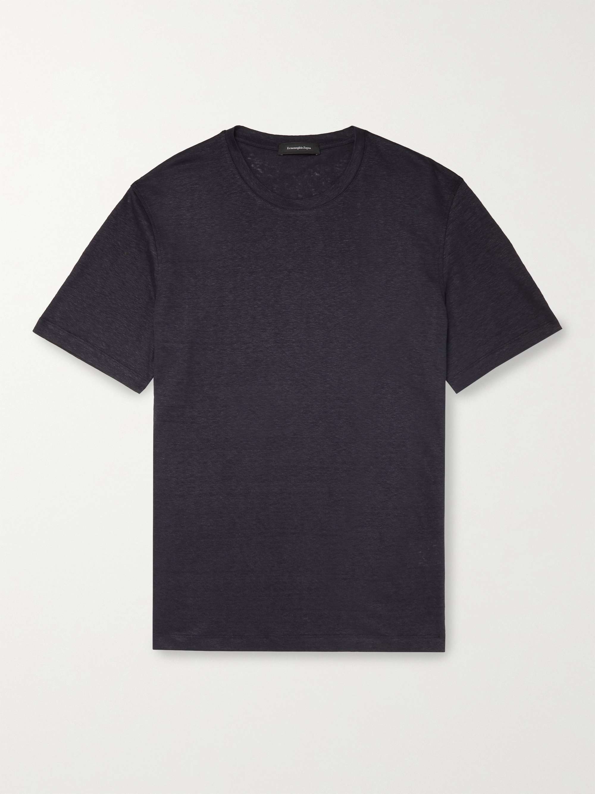 ERMENEGILDO ZEGNA Linen T-Shirt