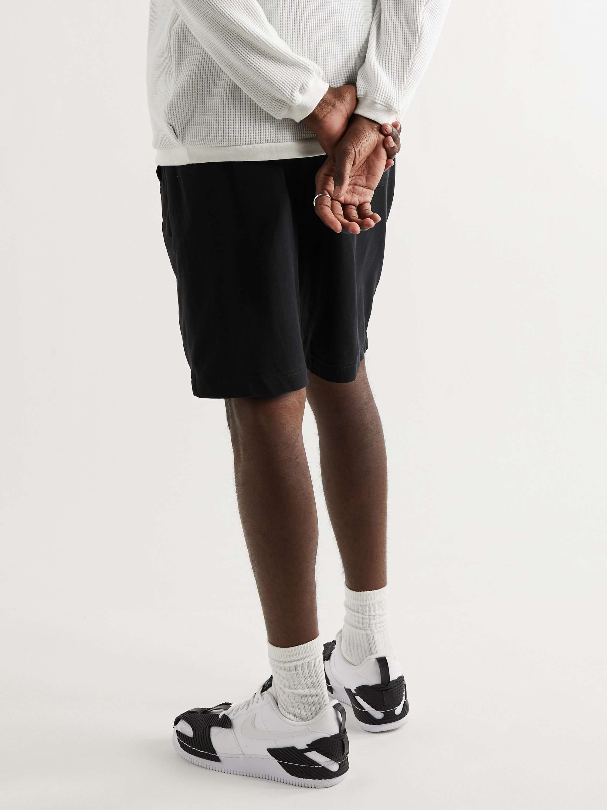 NIKE Sportswear Club Cotton-Jersey Drawstring Shorts