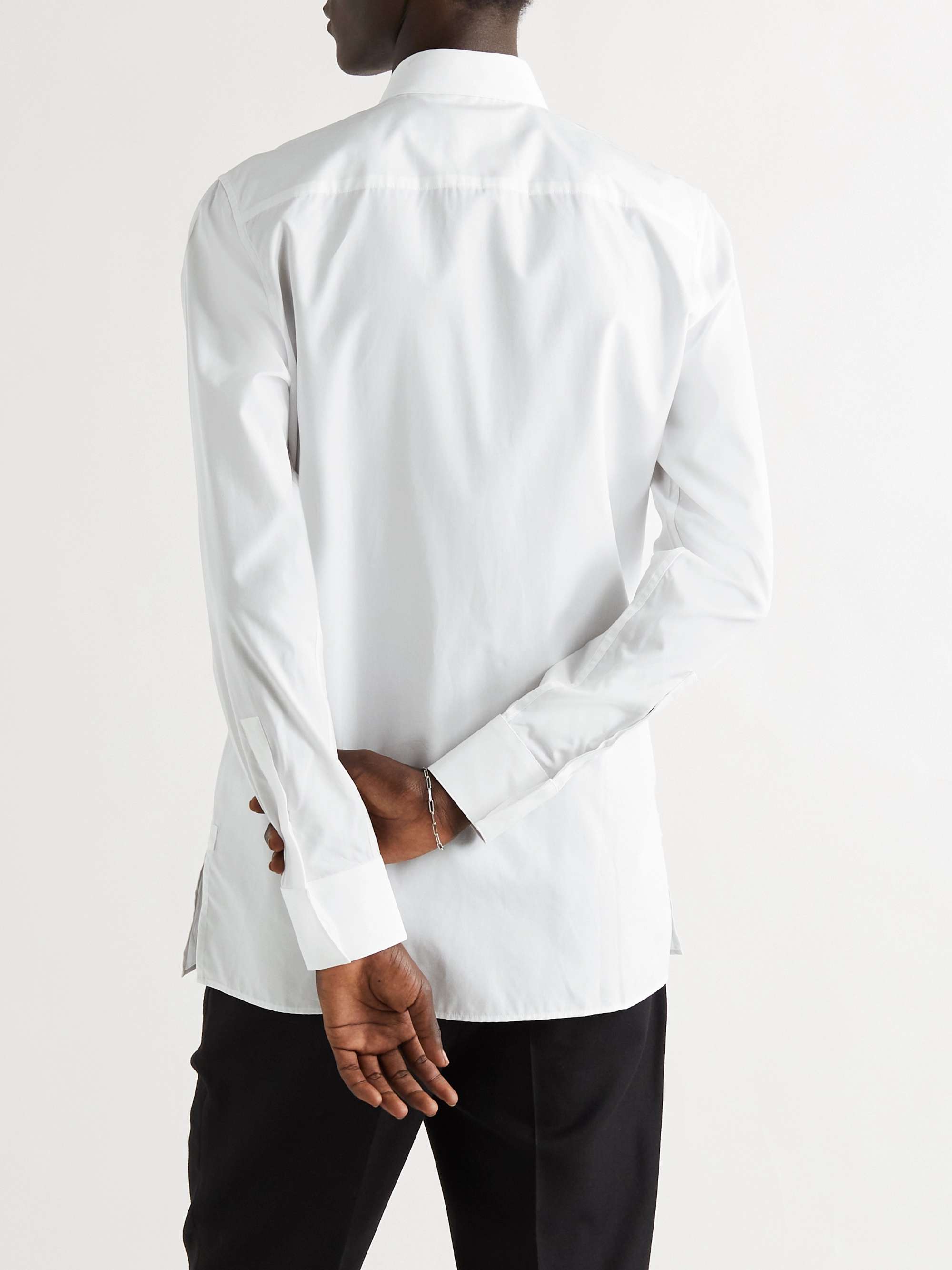 GIVENCHY Studded Cotton-Poplin Shirt