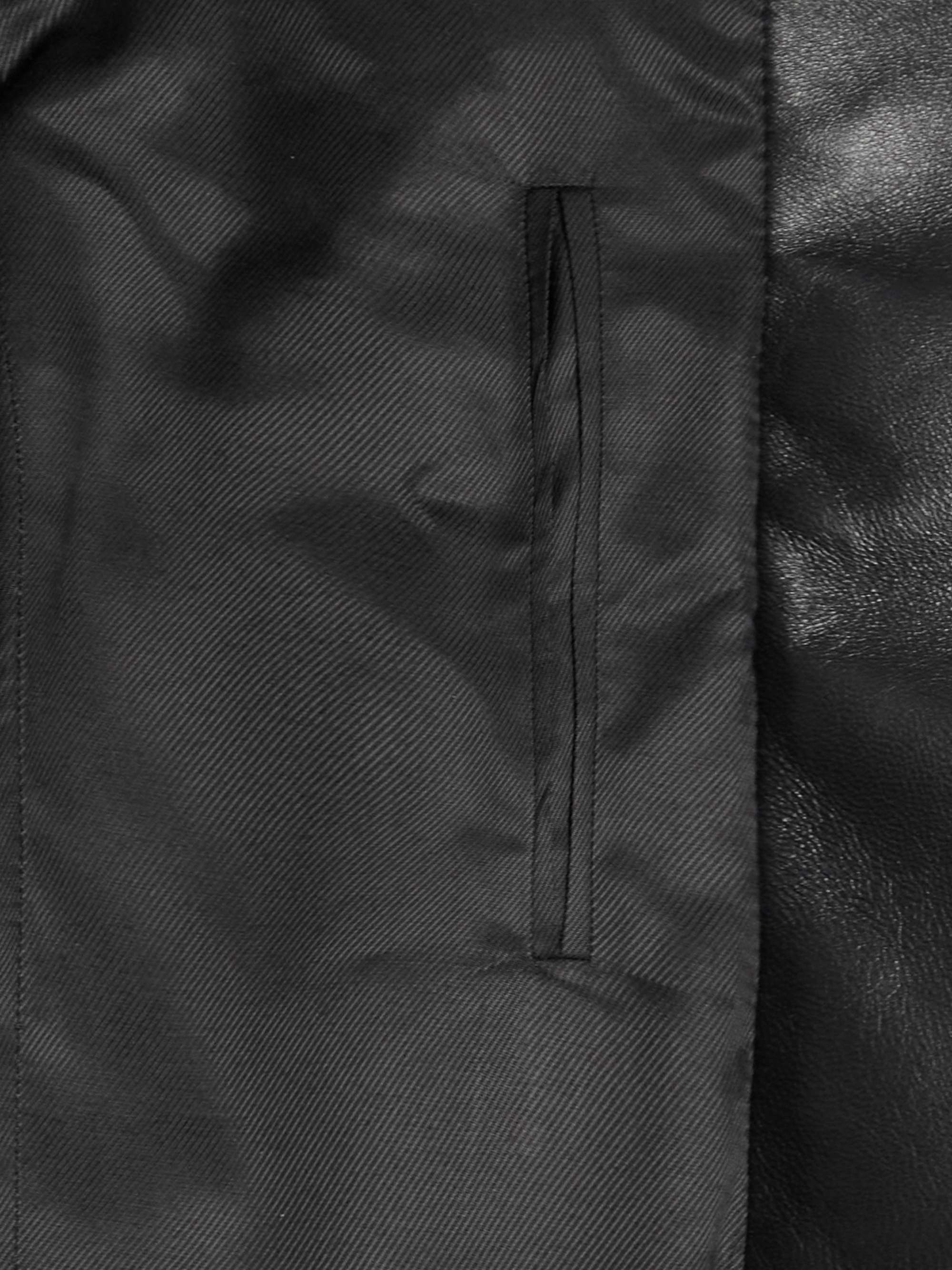 AMIRI Leather and Satin-Trimmed Wool-Twill Blazer