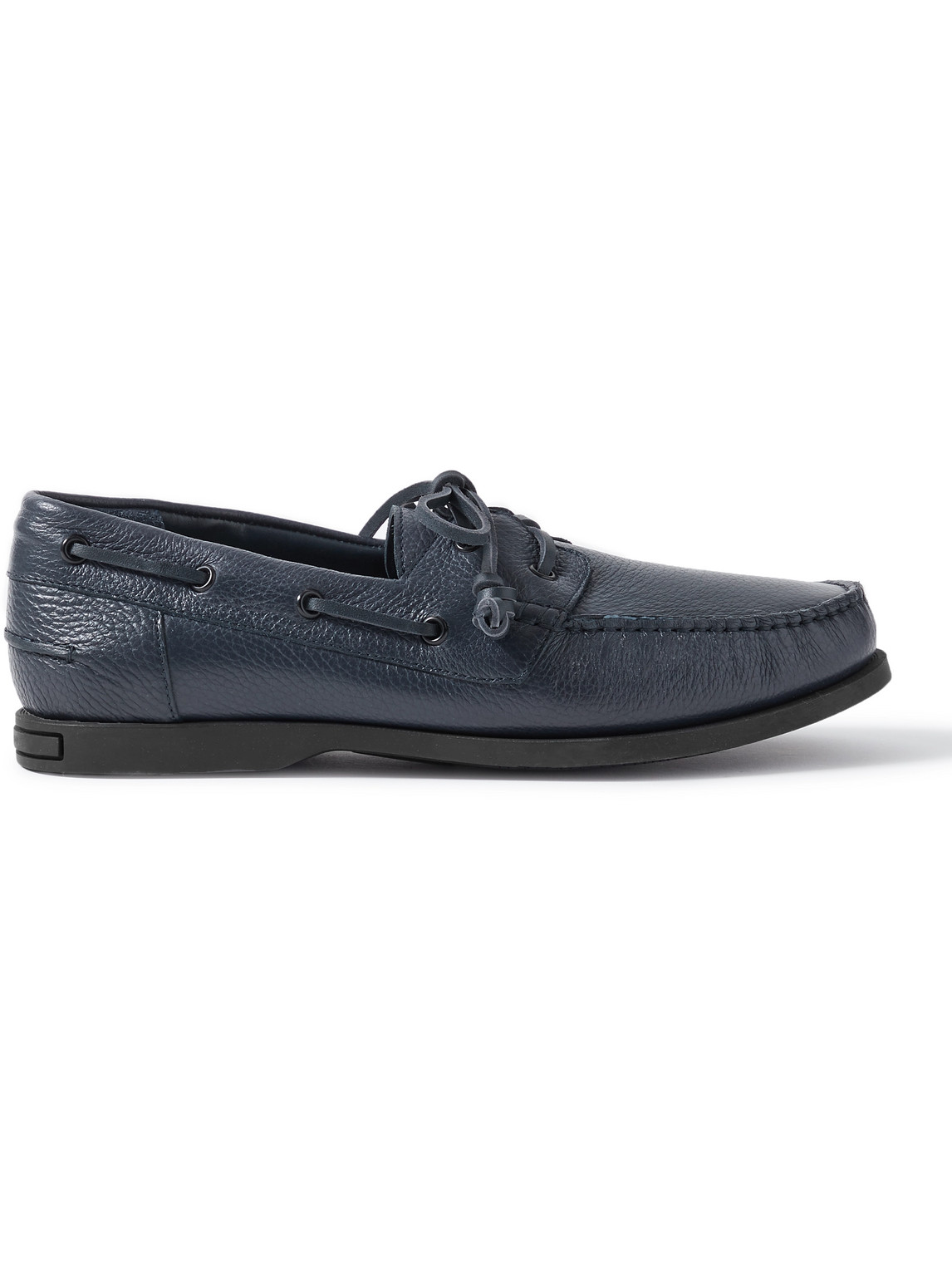 Sidmouth Full-Grain Leather Boat Shoes