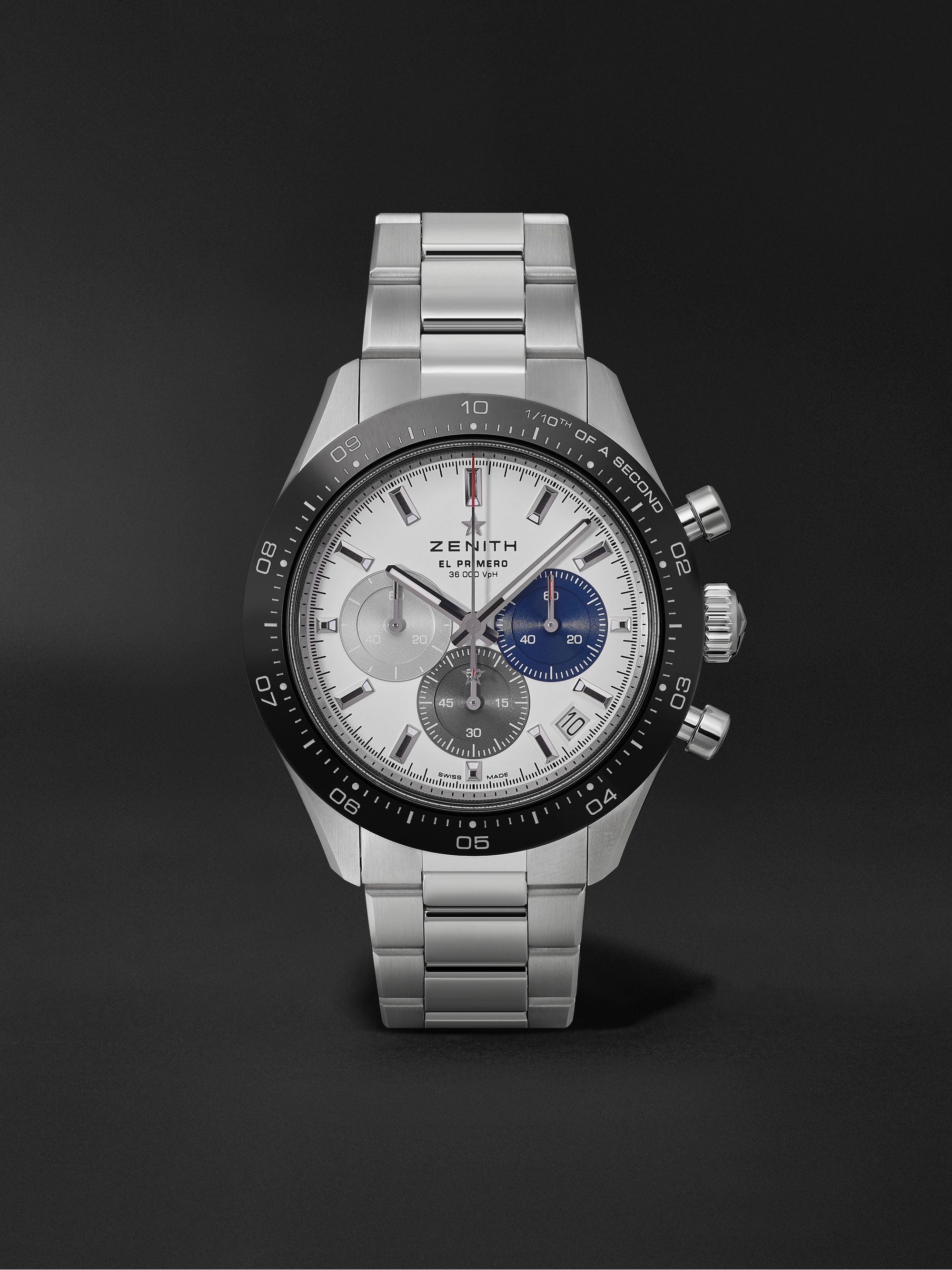 ZENITH El Primero Chronomaster Sport Automatic Chronograph 41mm Stainless Steel Watch, Ref. No. 03.3100.3600/69.M3100