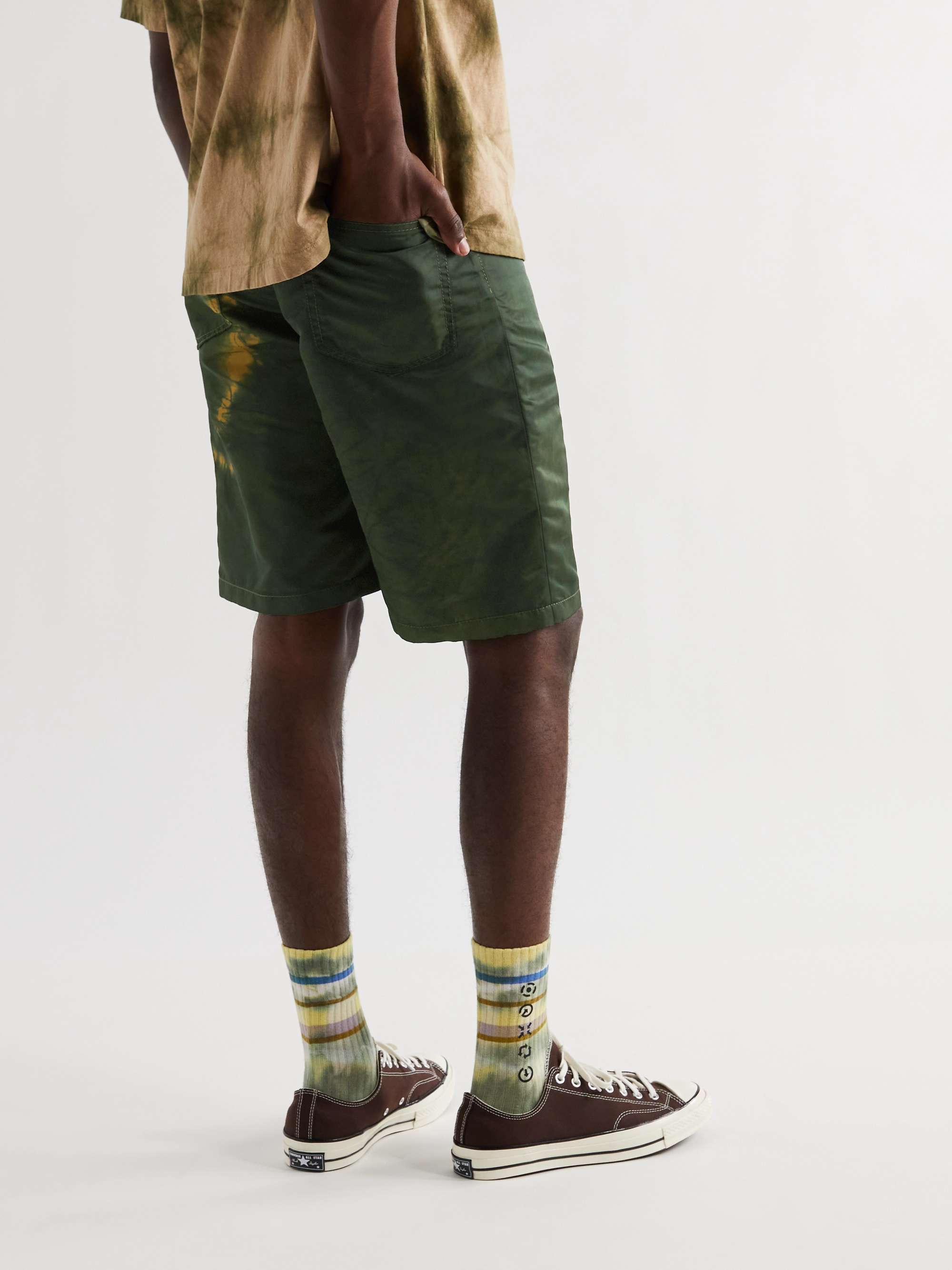 ACNE STUDIOS Tie-Dyed Nylon Shorts