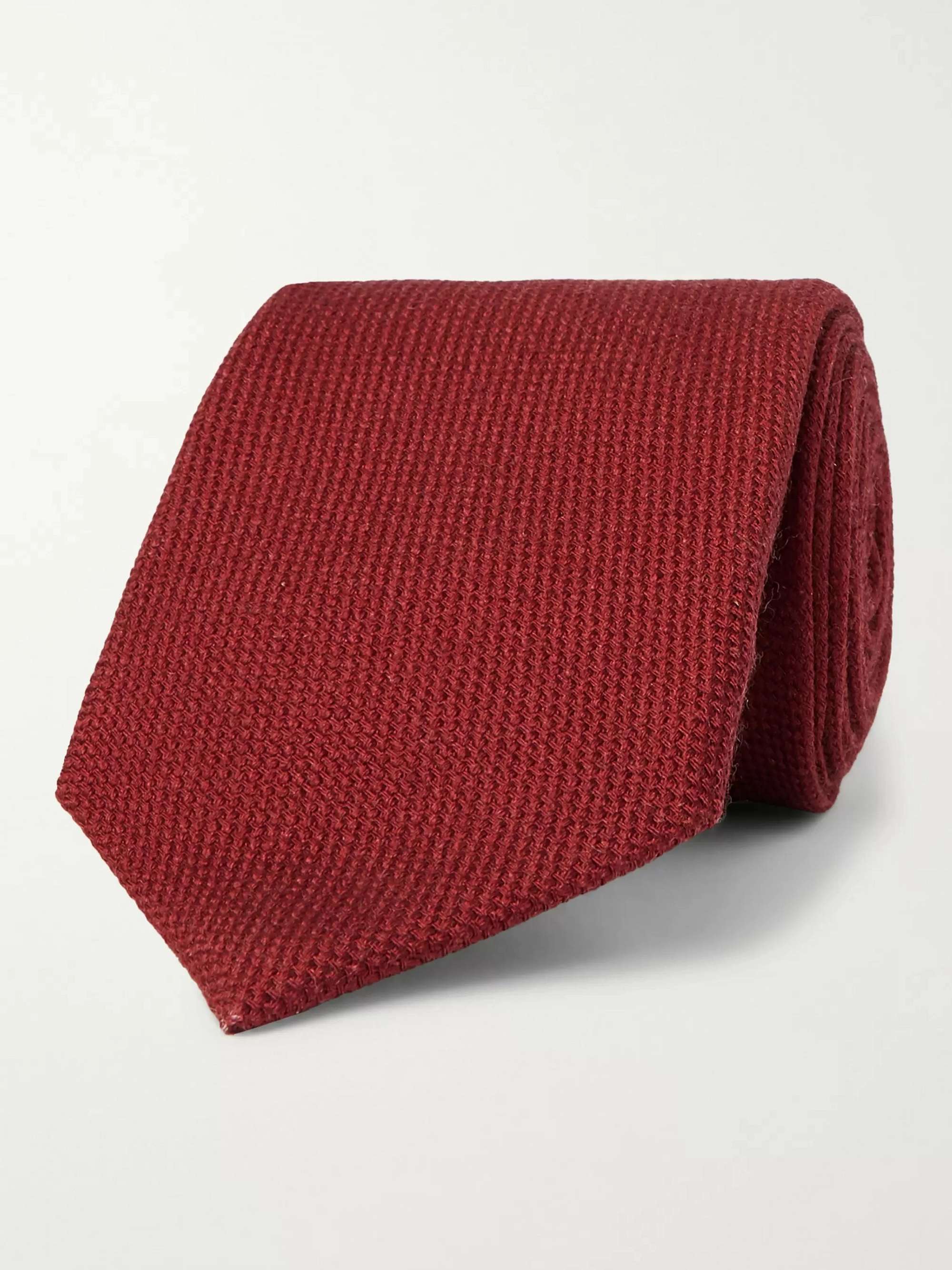 KINGSMAN + Drake's 9cm Wool, Silk and Cashmere-Blend Tie