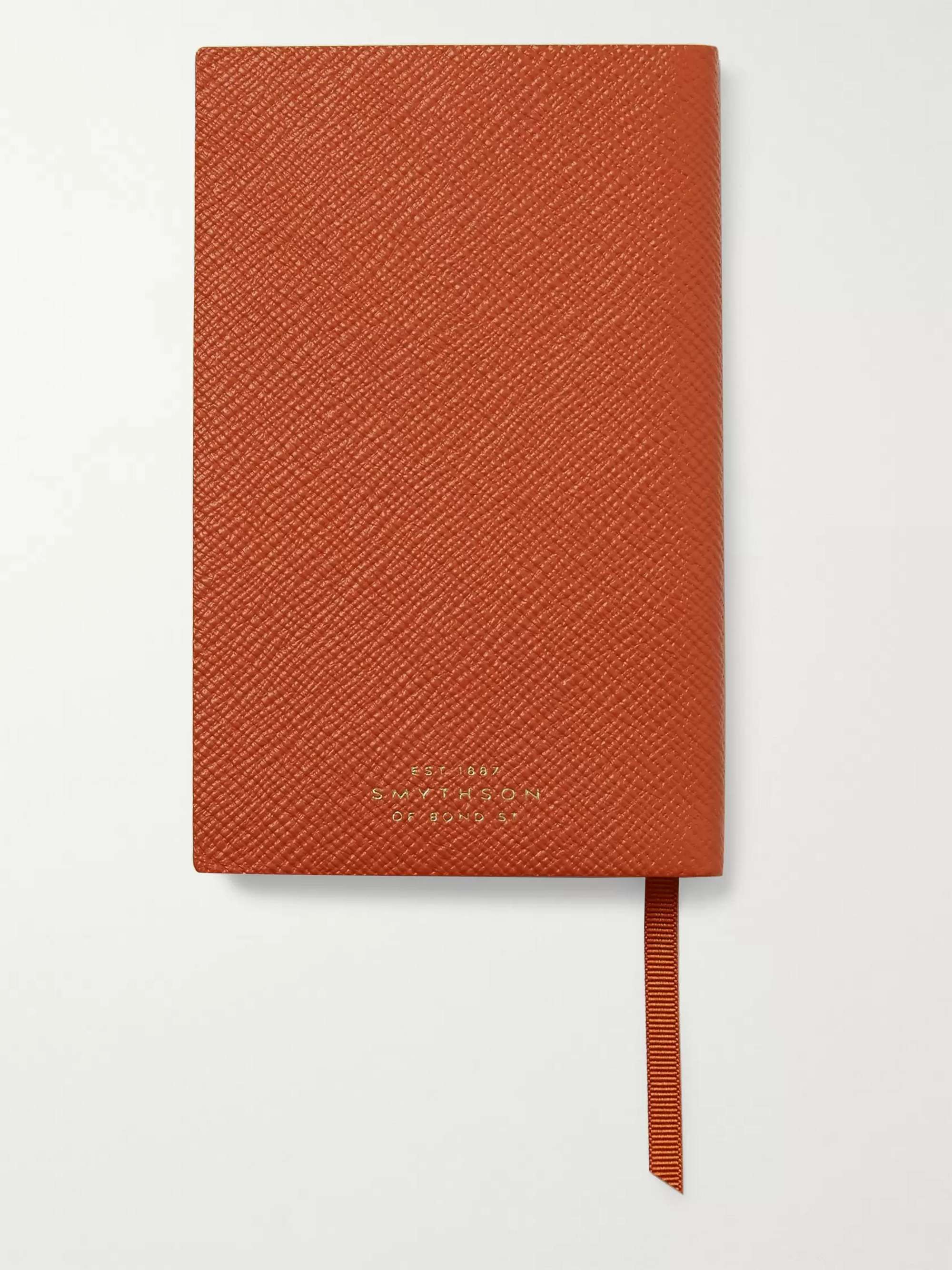 KINGSMAN + Smythson Panama Cross-Grain Leather Notebook