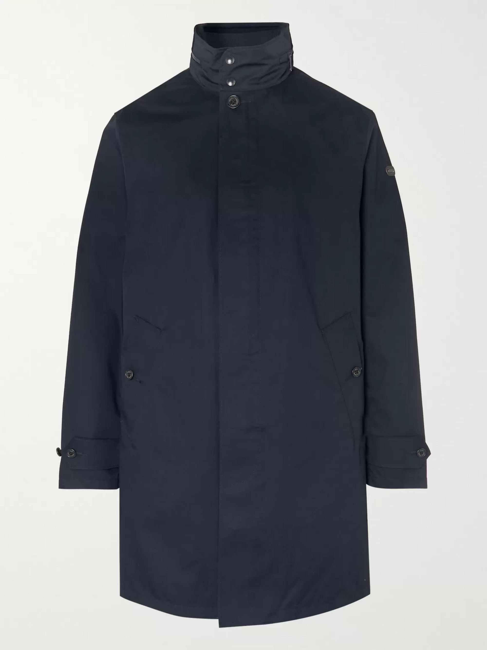 Navy 3 in 1 Twill Raincoat | Polo Ralph 