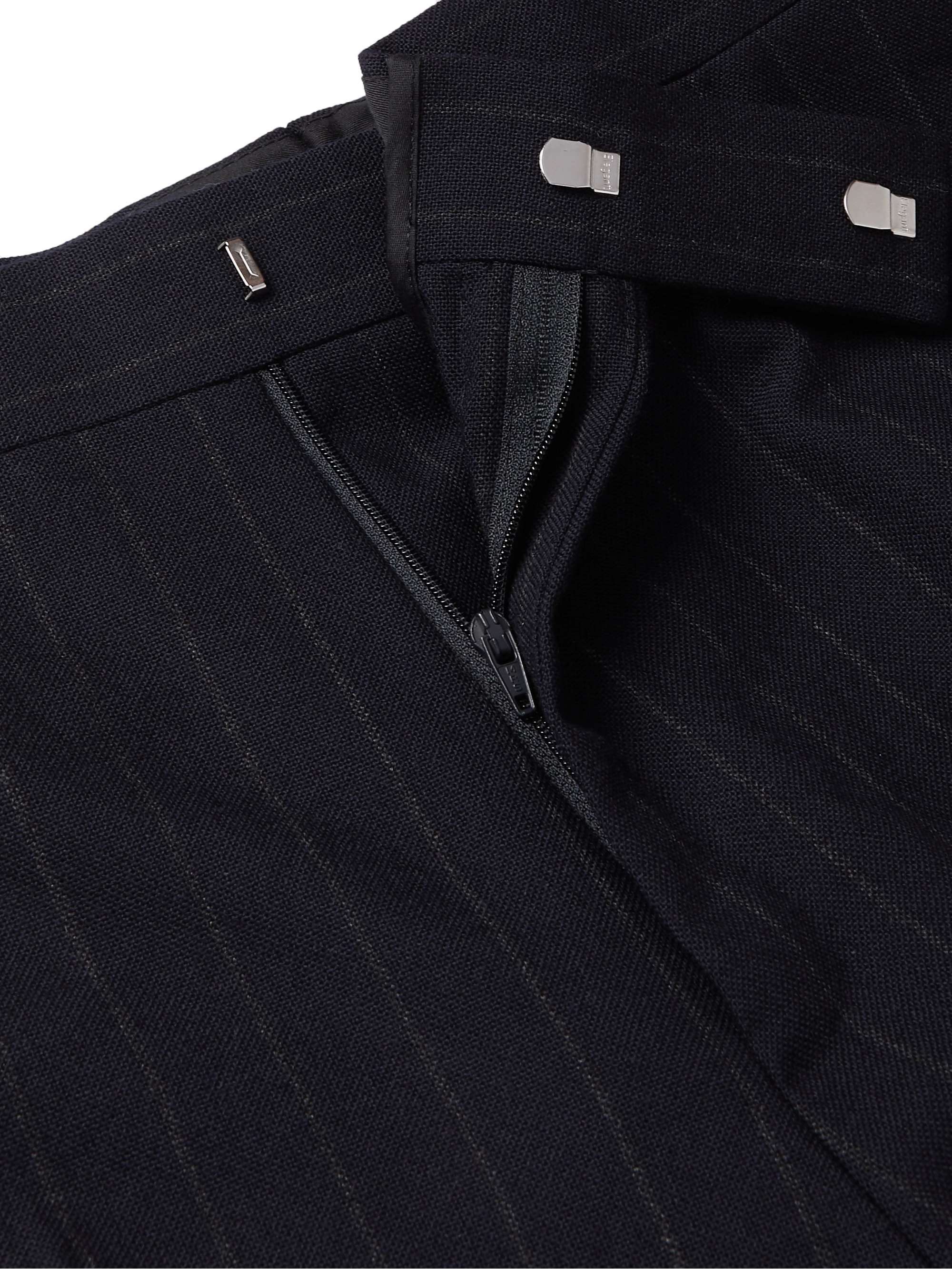 KINGSMAN Oxford Slim-Fit Pinstripe Wool Suit Trousers