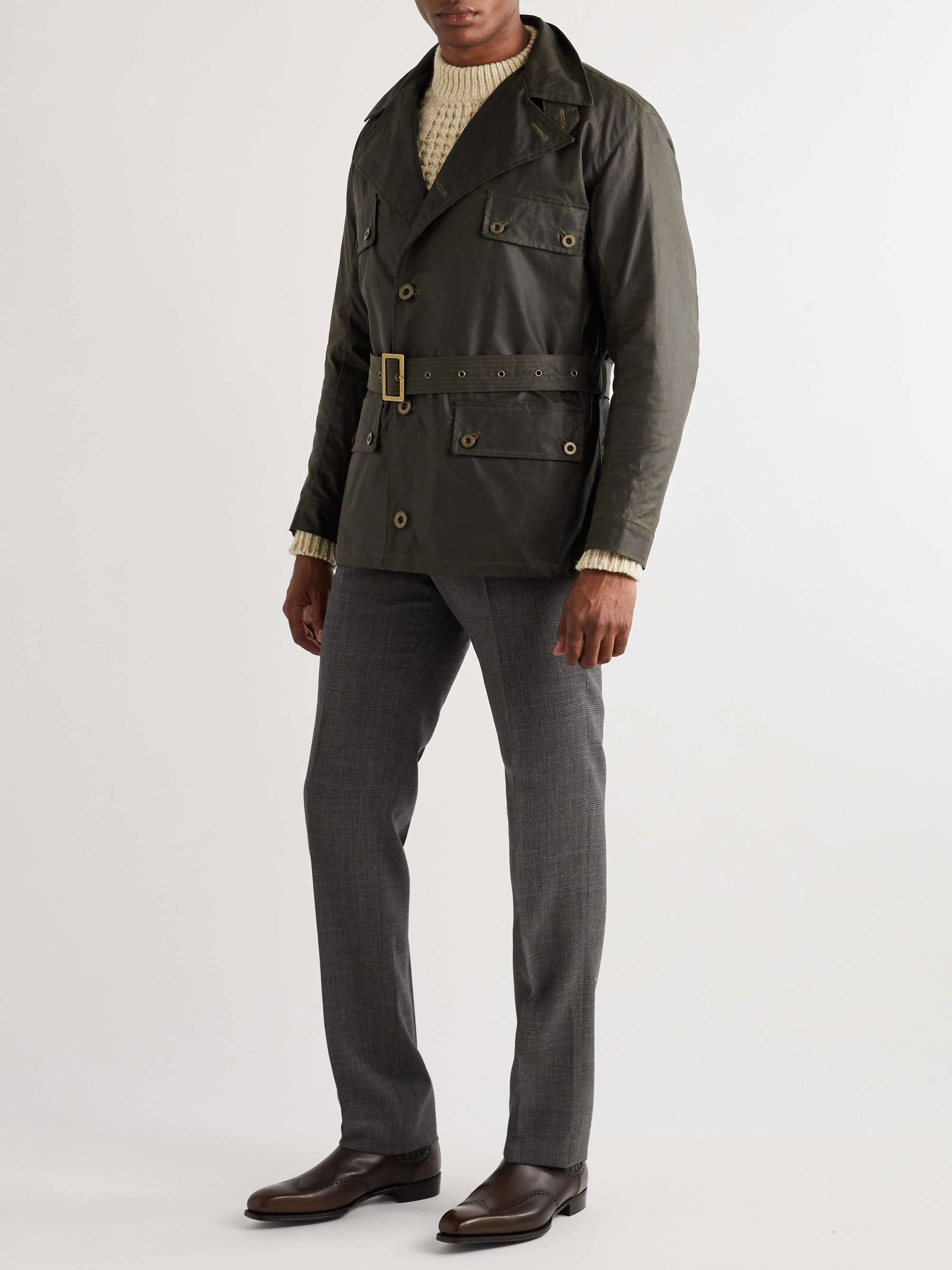 KINGSMAN Conrad Waxed-Cotton Jacket