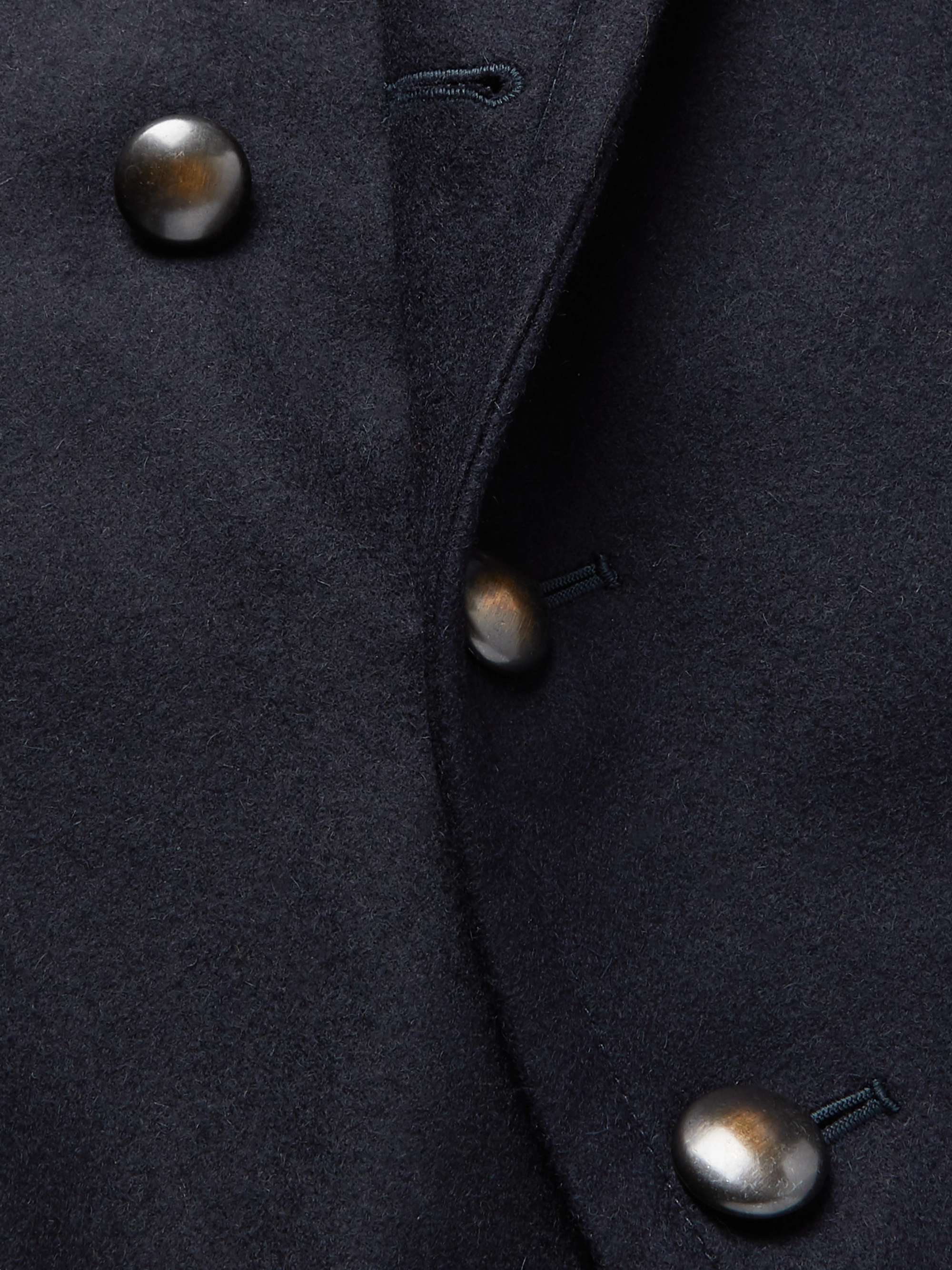 KINGSMAN Shola Slim-Fit Wool and Alpaca-Blend Coat