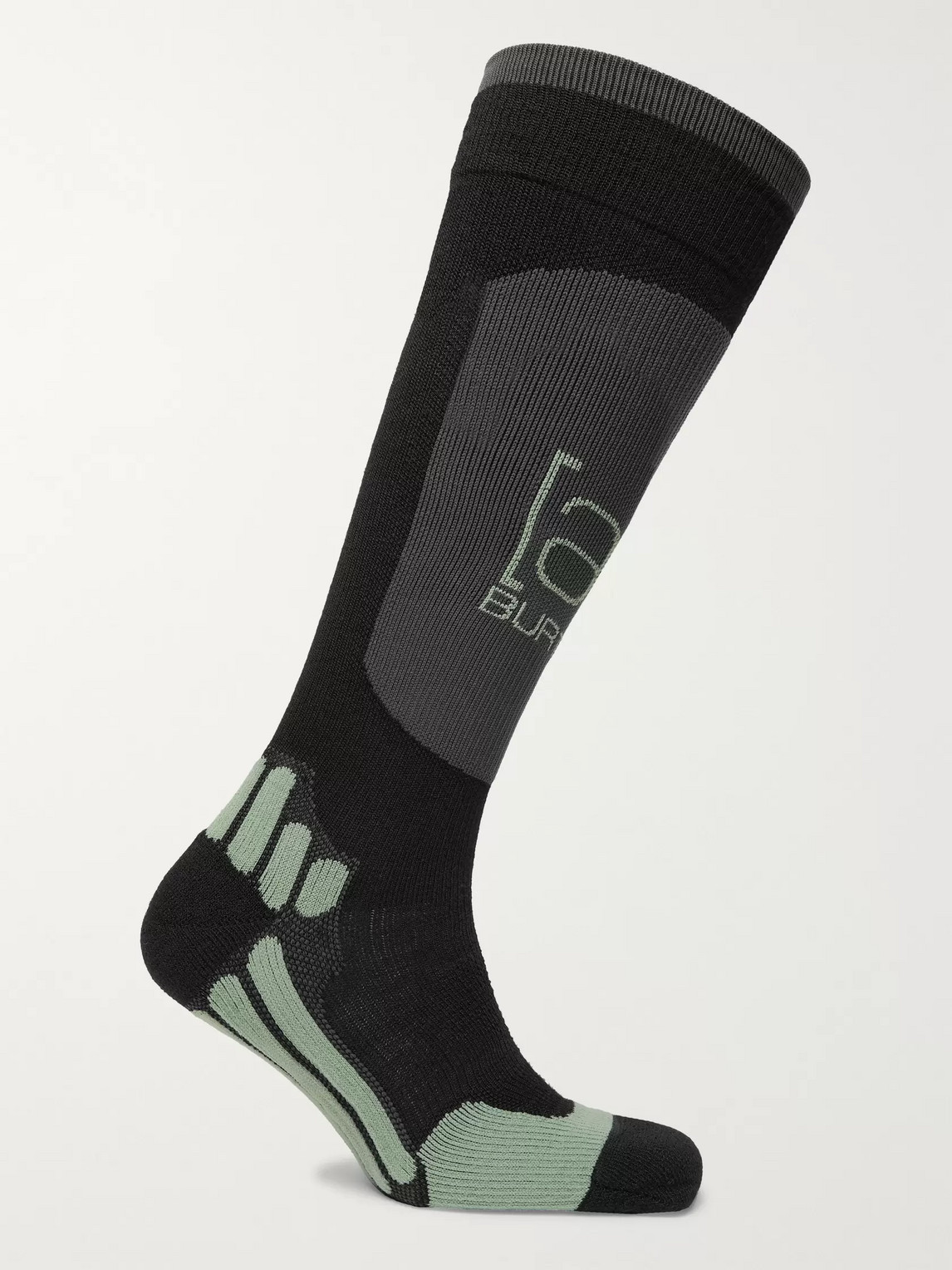 Burton Ak Endurance Stretch-knit Socks In Black