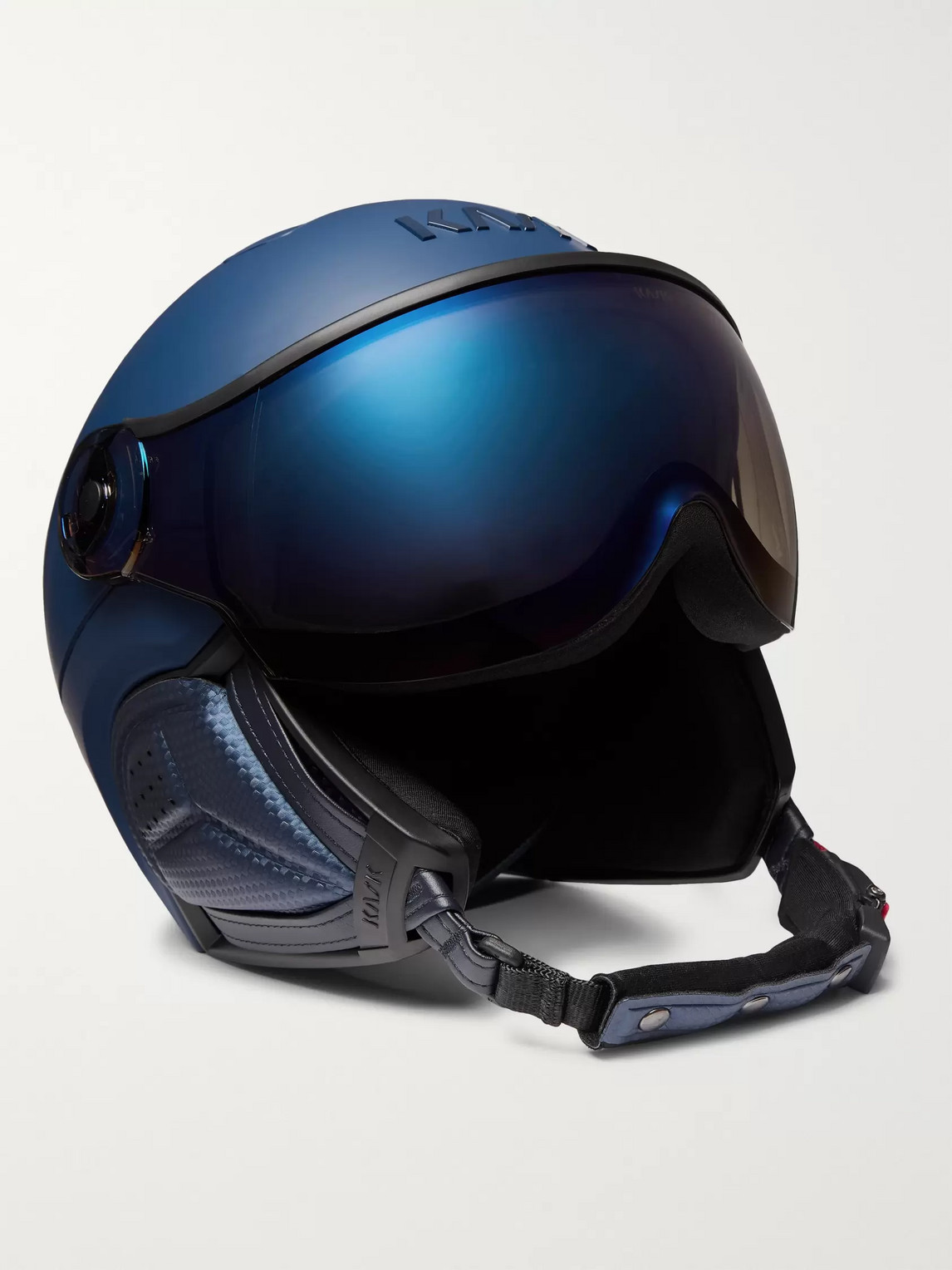 Kask Chrome Visor Ski Helmet In Blue