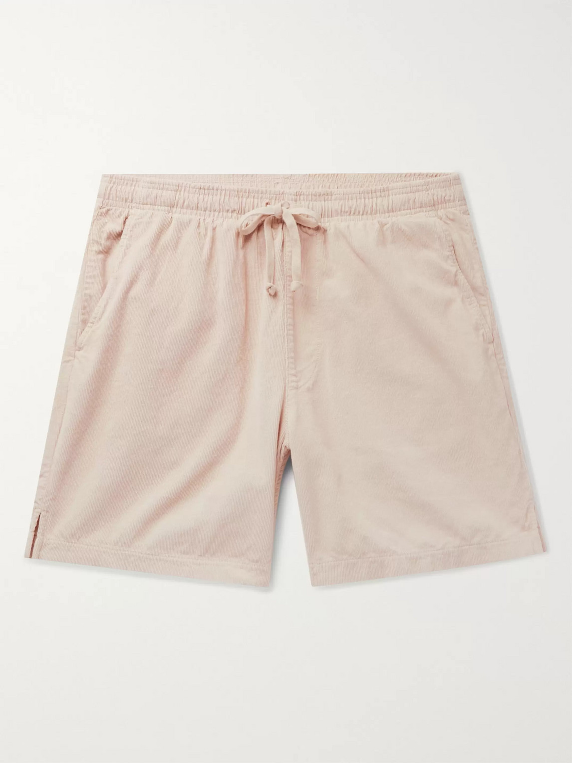 Save Khaki United Easy Slim-fit Cotton-corduroy Drawstring Shorts In Neutrals
