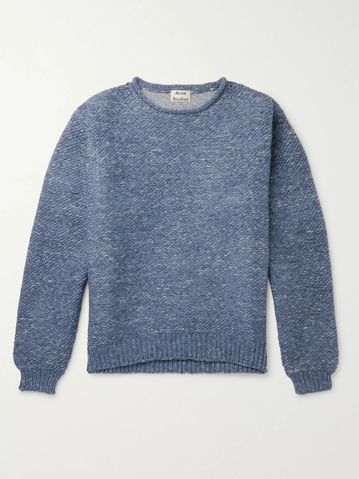 ACNE STUDIOS OVERSIZED MÉLANGE KNITTED SWEATER