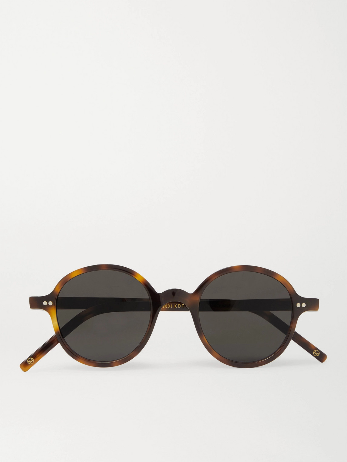 Kingsman Cutler And Gross Round-frame Tortoiseshell Acetate Sunglasses